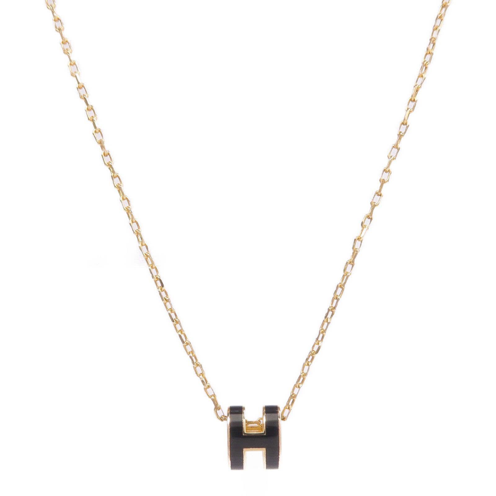 HERMES 金屬Mini Pop H項鍊