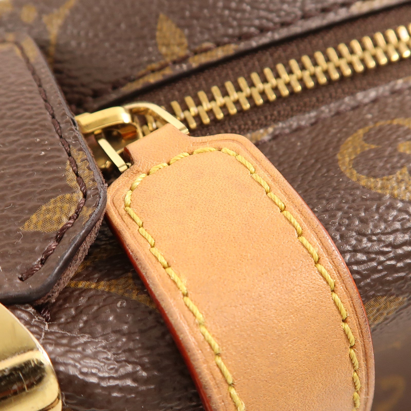 LOUIS VUITTON Monogram Side Trunk金扣手挽肩背兩用袋