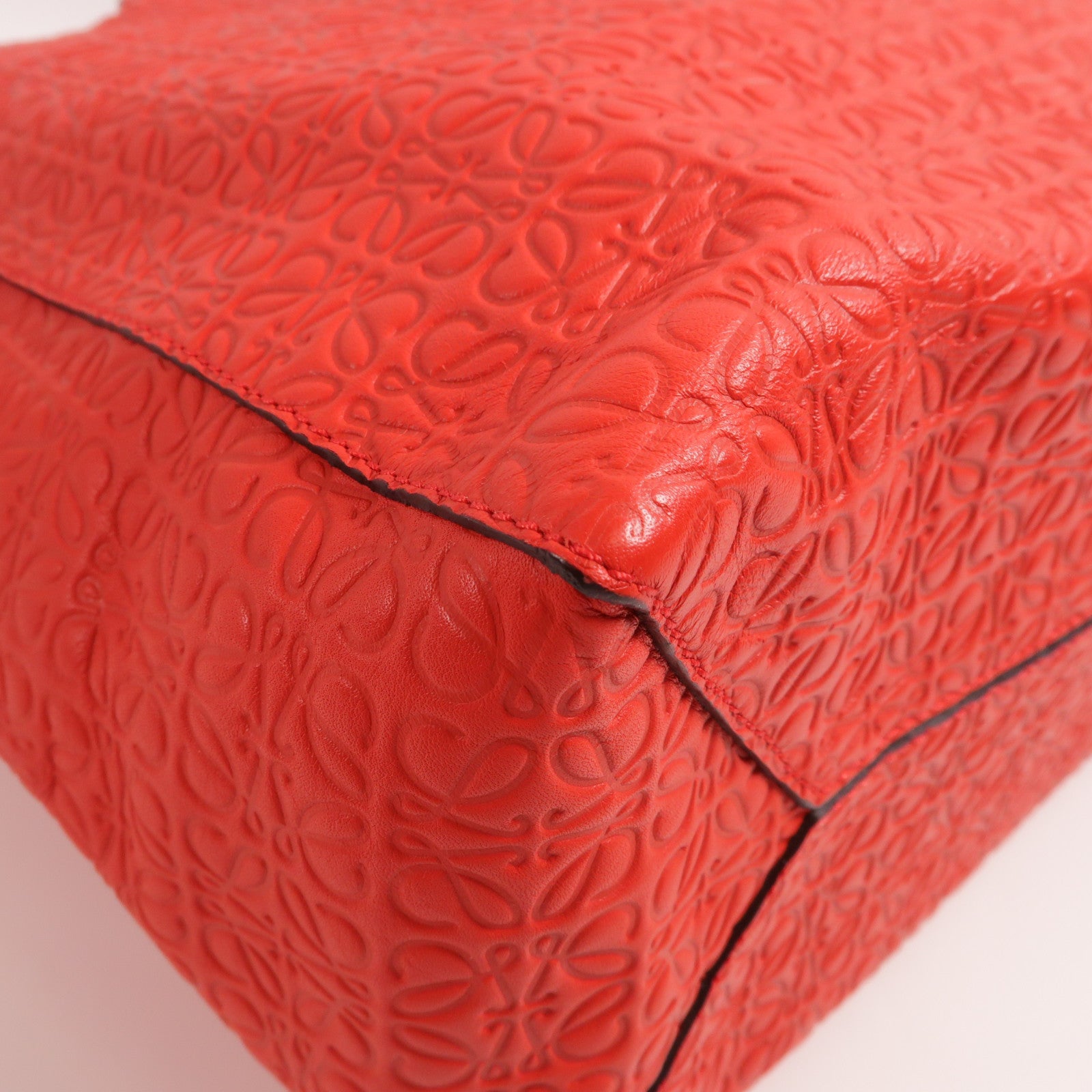 LOEWE 牛皮皮革T Shopper Tote手挽袋