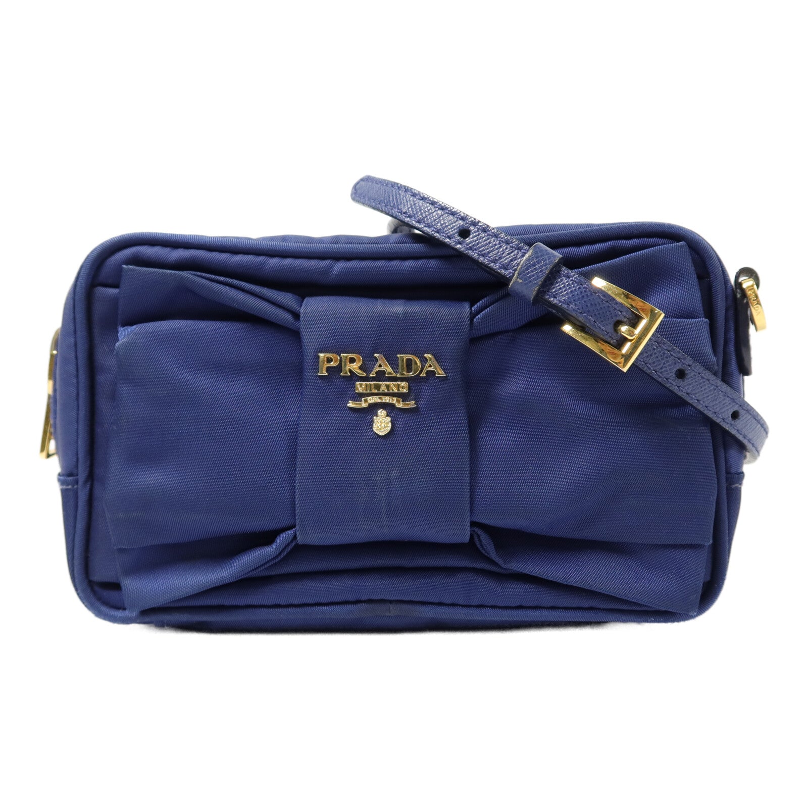 PRADA Tessuto Ribbon Camera肩背袋
