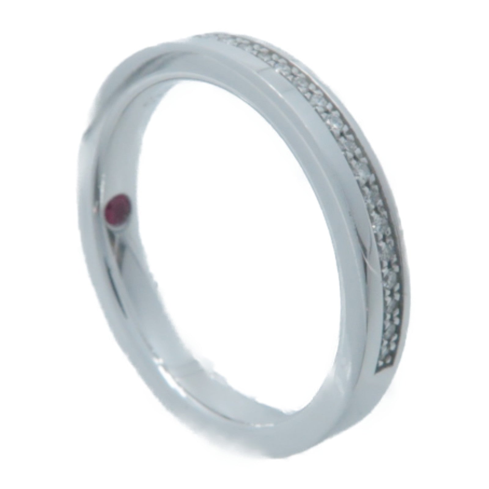 JEWELRY 【激減優惠】18K白金Diamond Ring 0.06ct鑽石戒指US#3.5