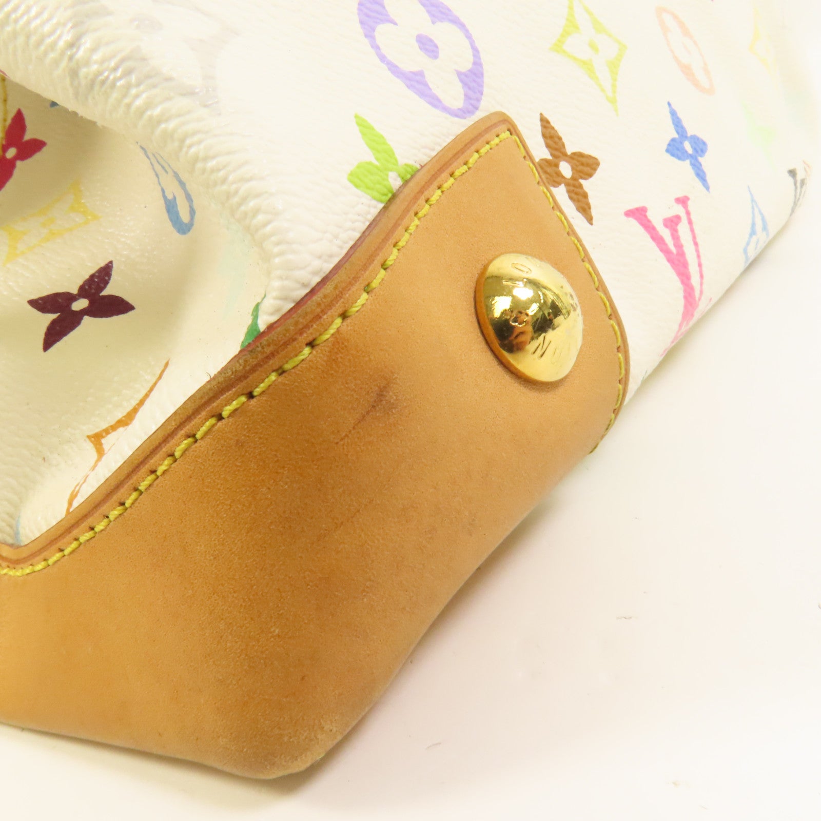 LOUIS VUITTON Monogram Multicolore Ursula金扣手挽袋