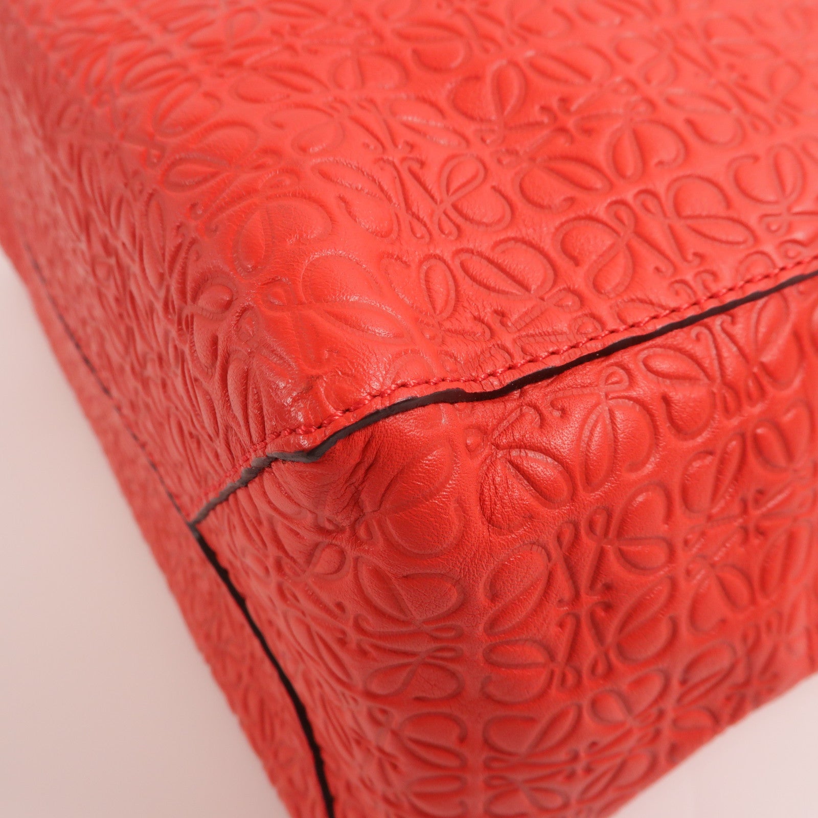 LOEWE 【激減優惠】牛皮皮革T Shopper Tote手挽袋