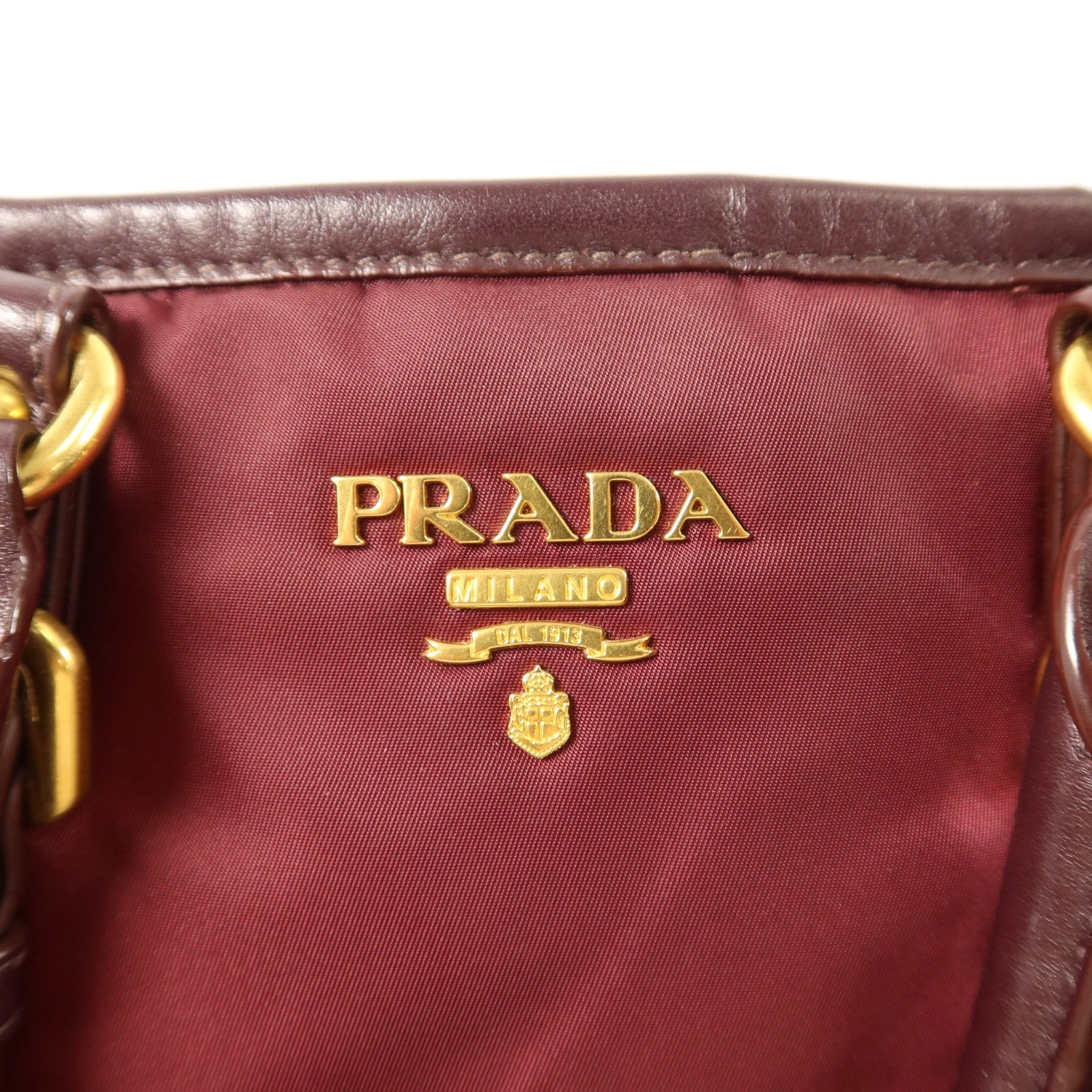 PRADA 尼龍2Way Shoulder金扣肩背袋