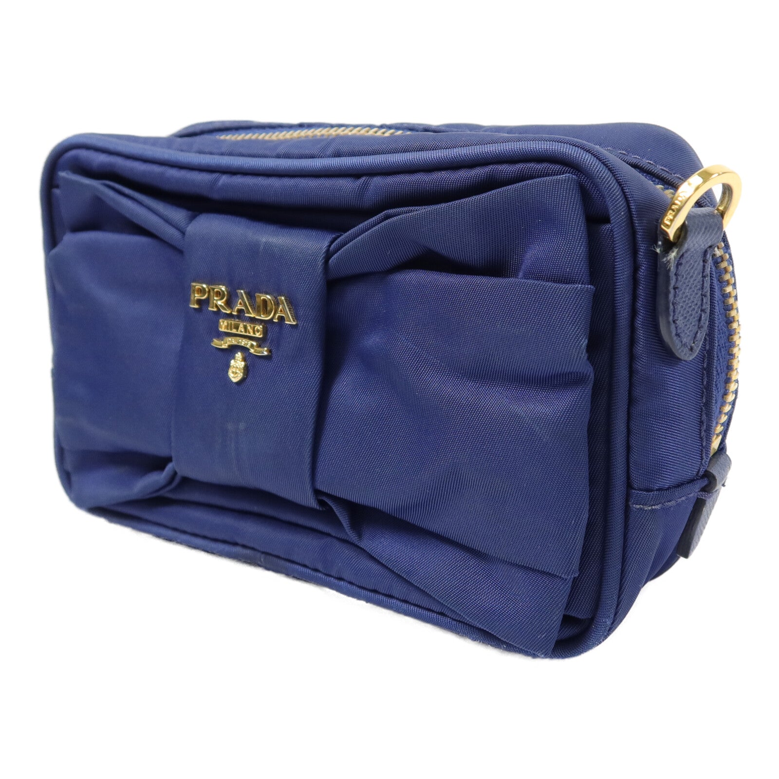 PRADA Tessuto Ribbon Camera肩背袋