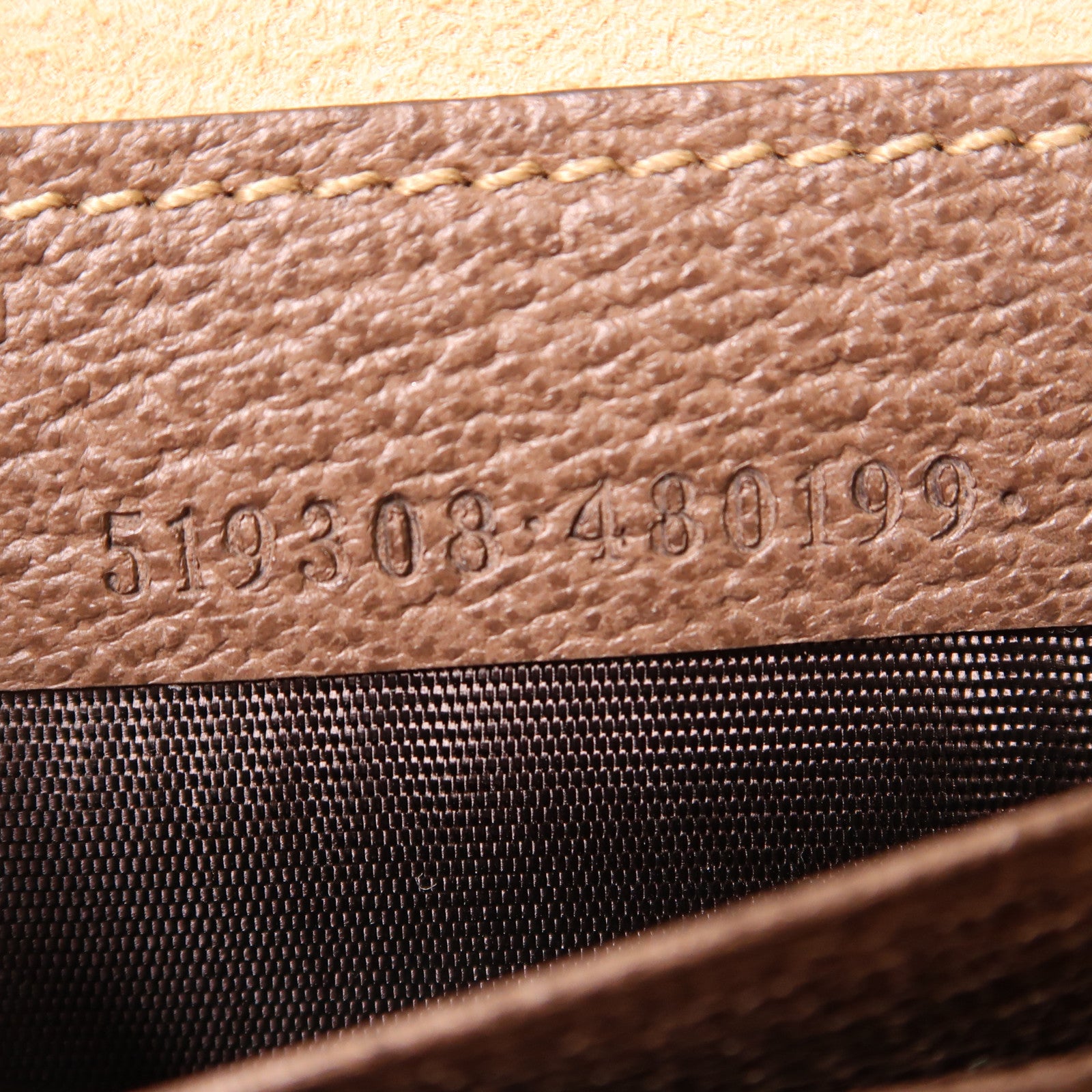 GUCCI GG Ophidia Belt Bag Coated Canvas Brown 519308