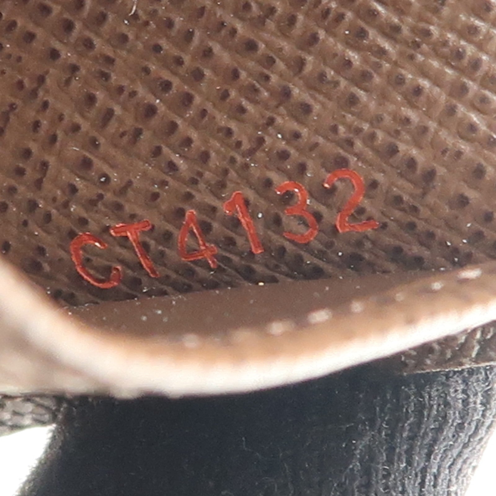 LOUIS VUITTON Damier 4 Key Holder金扣鎖匙包棕色