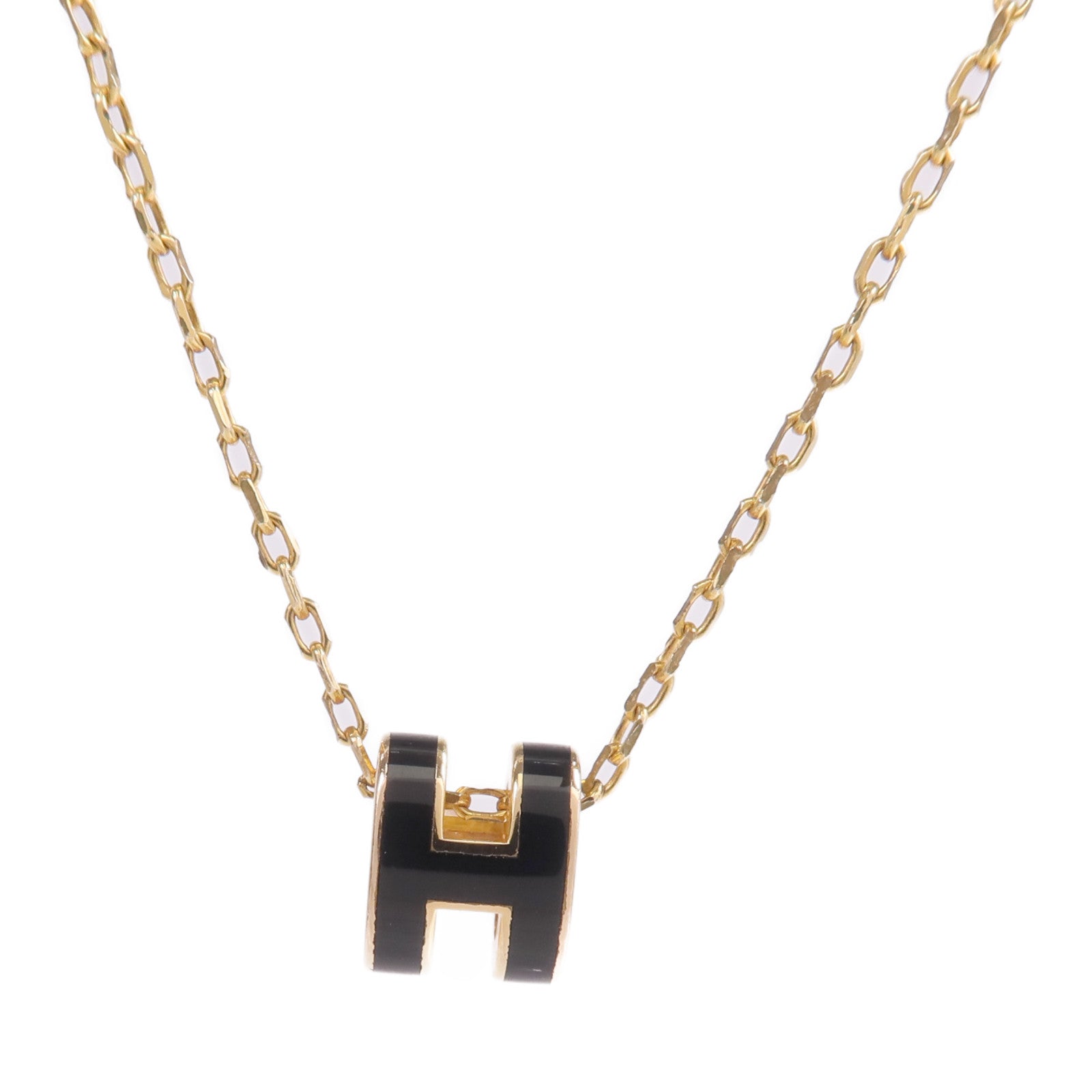HERMES 金屬Mini Pop H項鍊