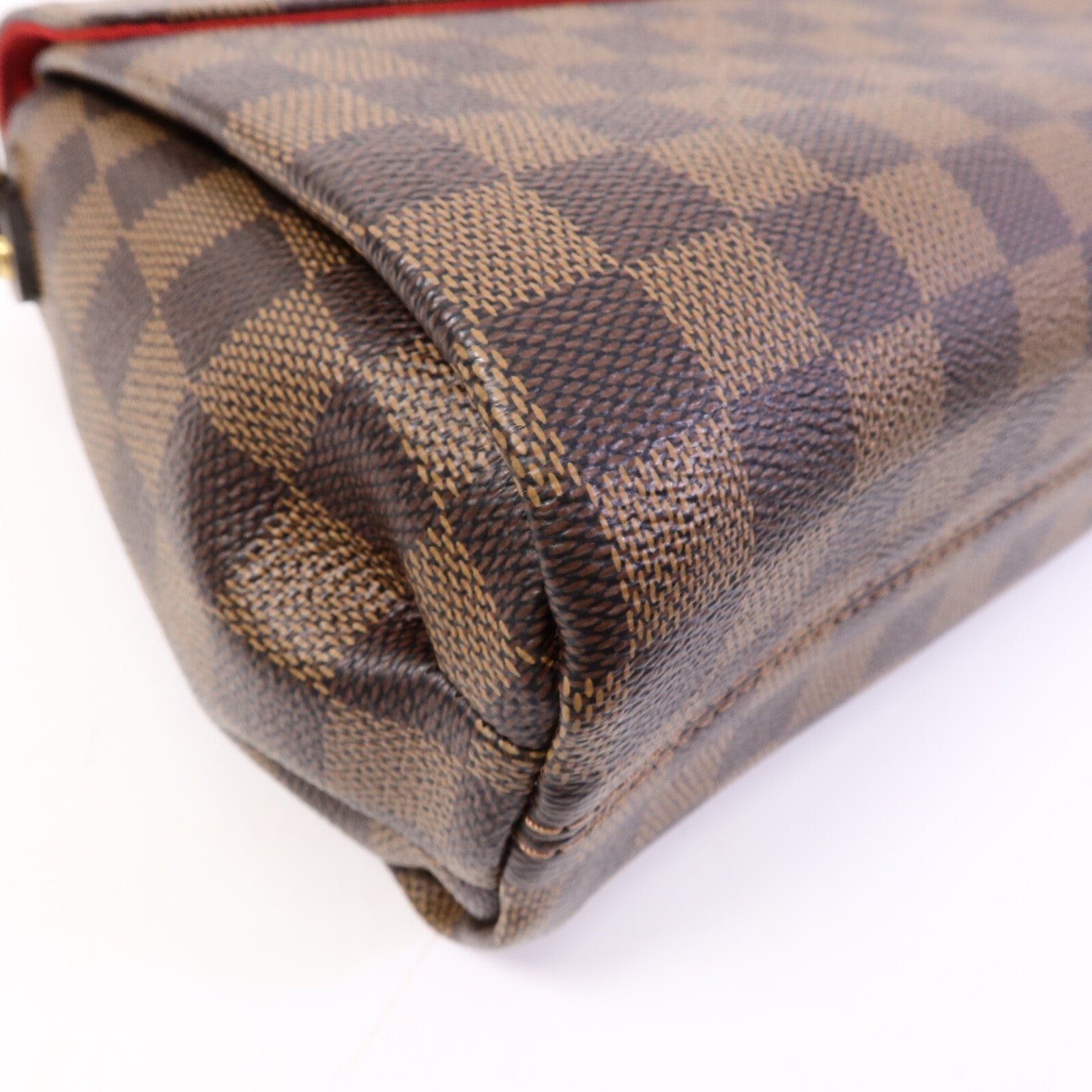 LOUIS VUITTON Damier Croisette手挽肩背兩用袋