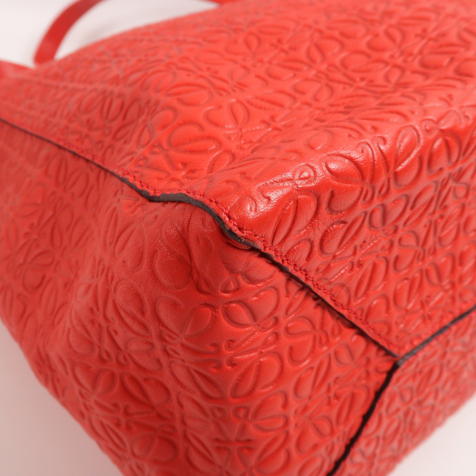 LOEWE 牛皮皮革T Shopper Tote手挽袋