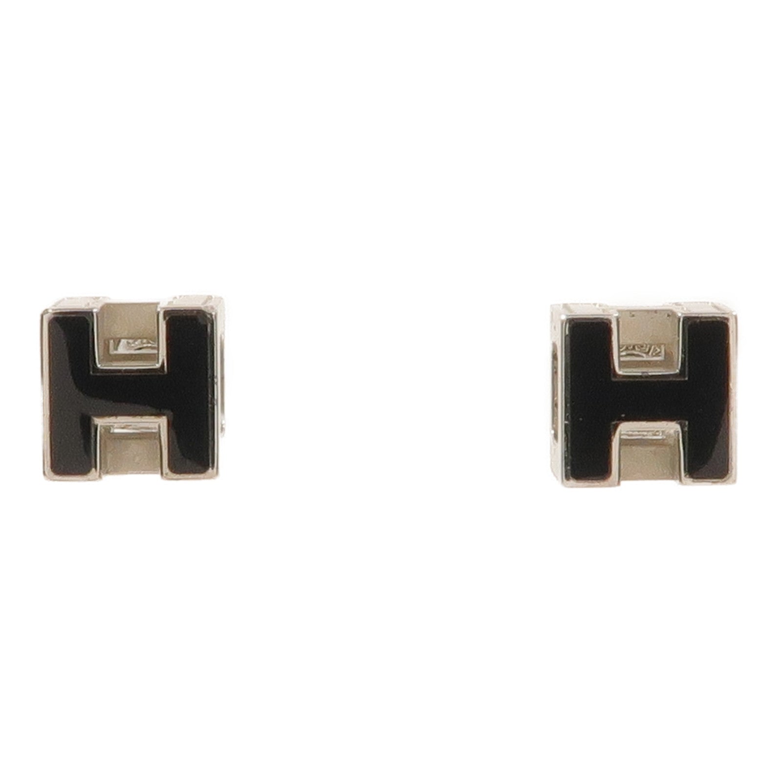 HERMES 金屬Cage d'H Earrings耳環