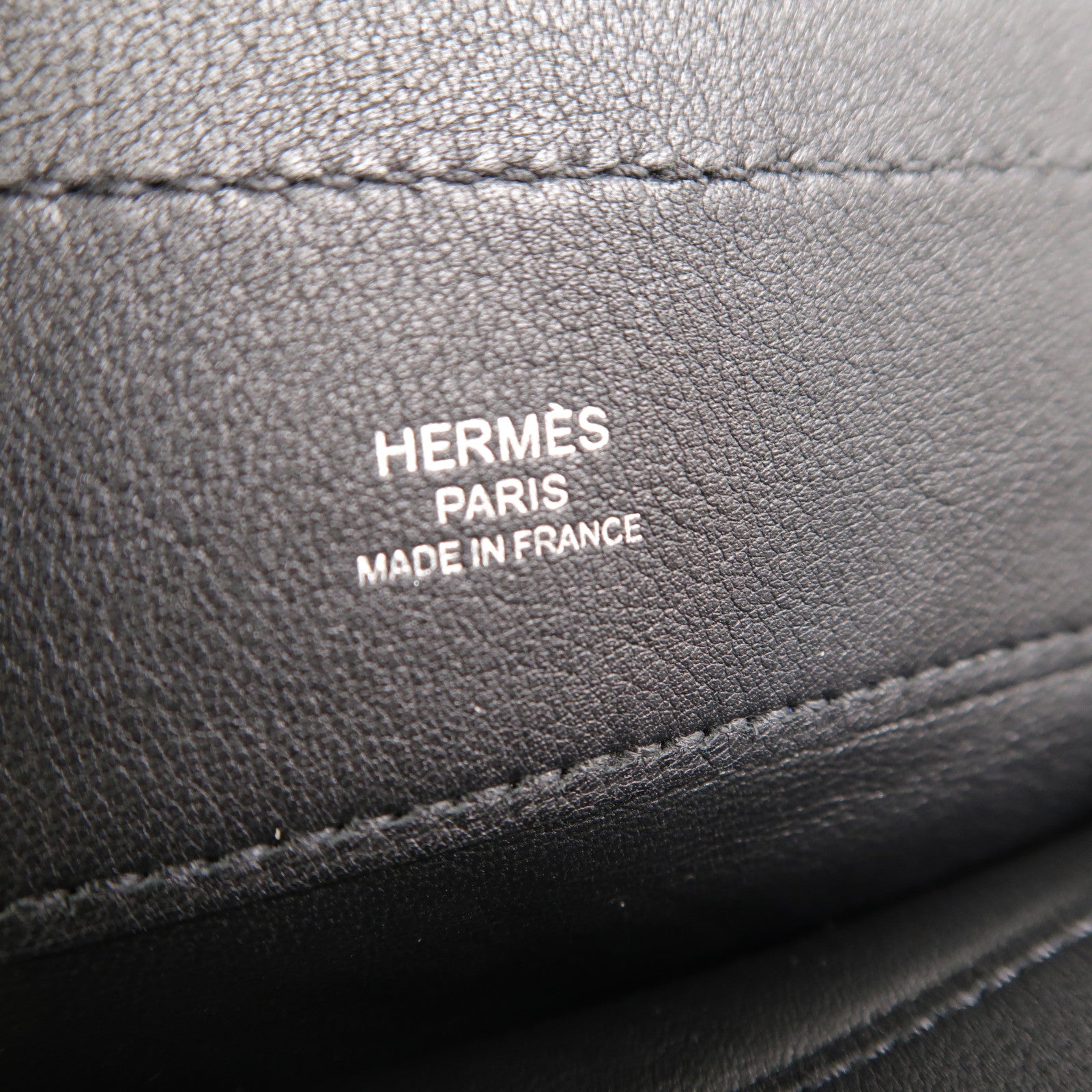 HERMES Swift皮革Aline Mini肩背袋Noir