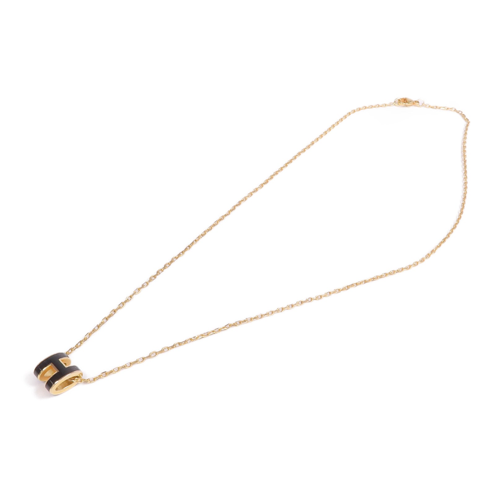 HERMES 金屬Mini Pop H項鍊