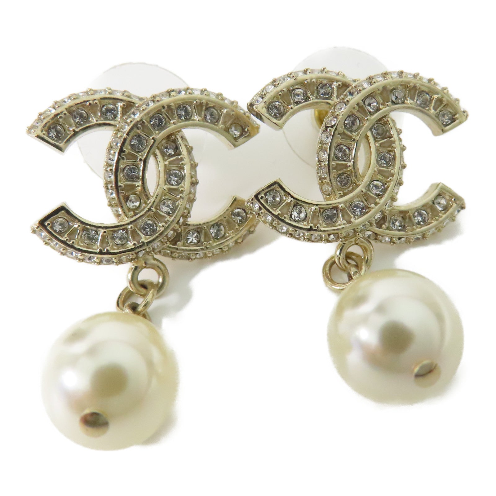 CHANEL 金屬/PVC Earrings耳環