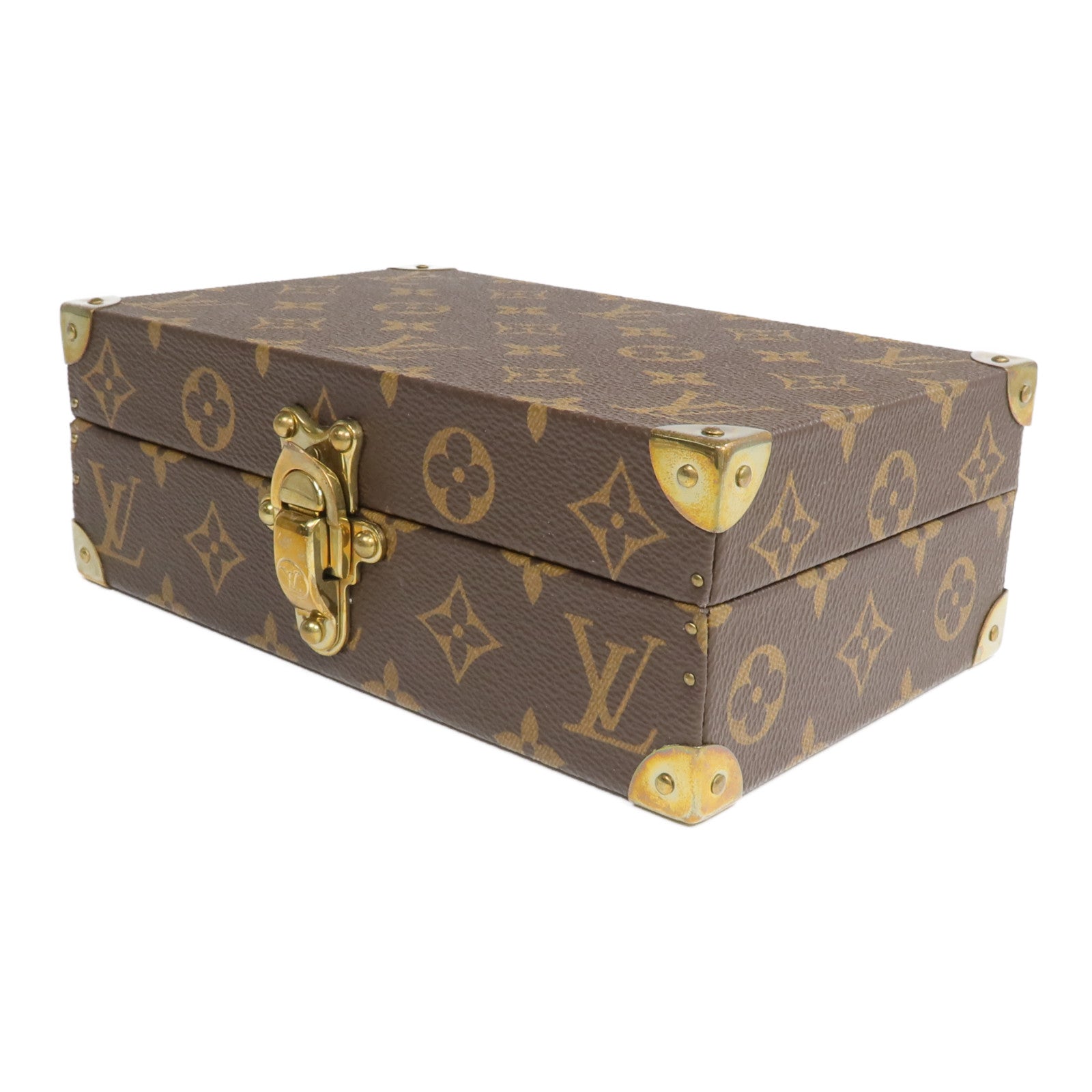 LOUIS VUITTON Monogram Coffret Jewelry Box珠寶盒