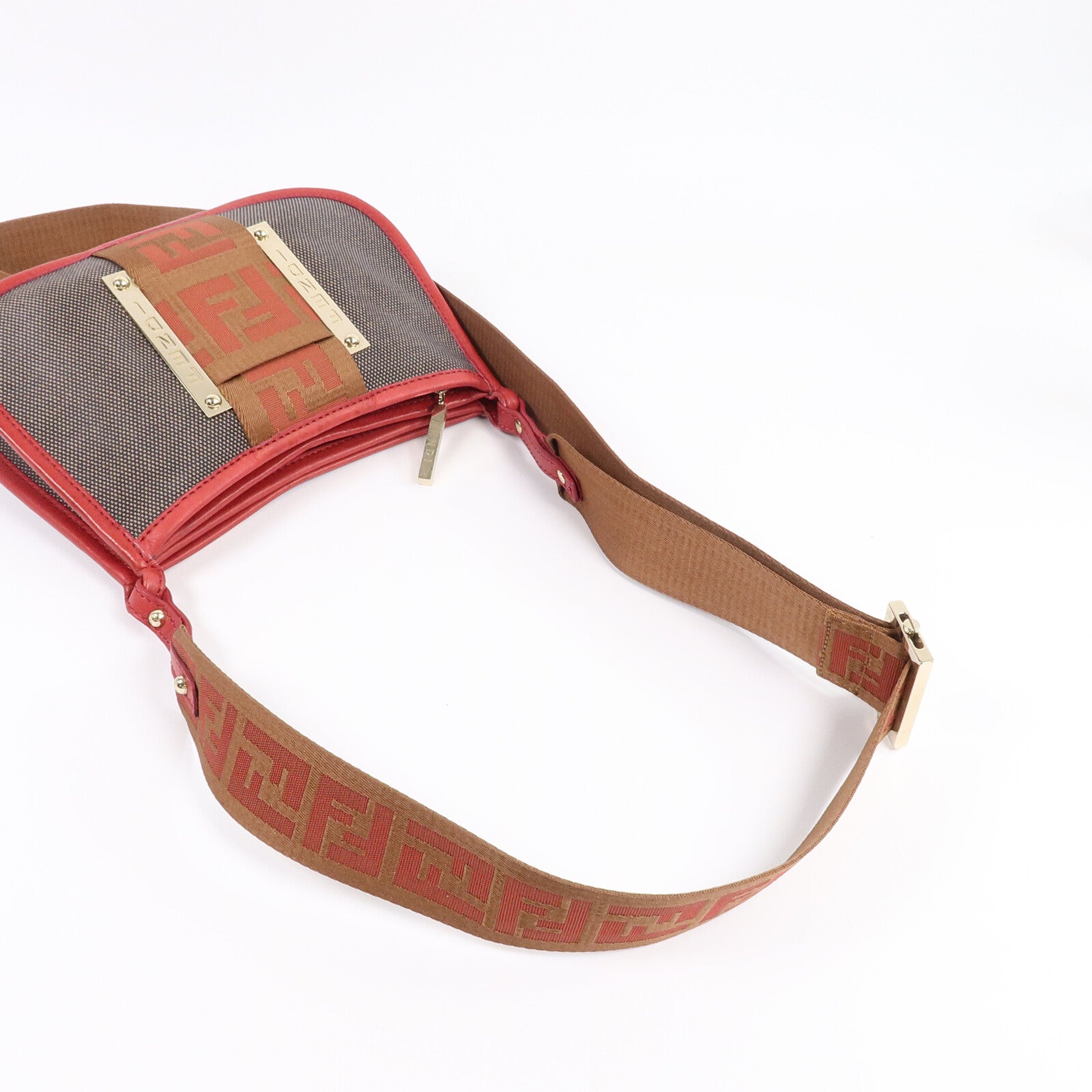 FENDI 帆布Shoulder Bag肩背袋