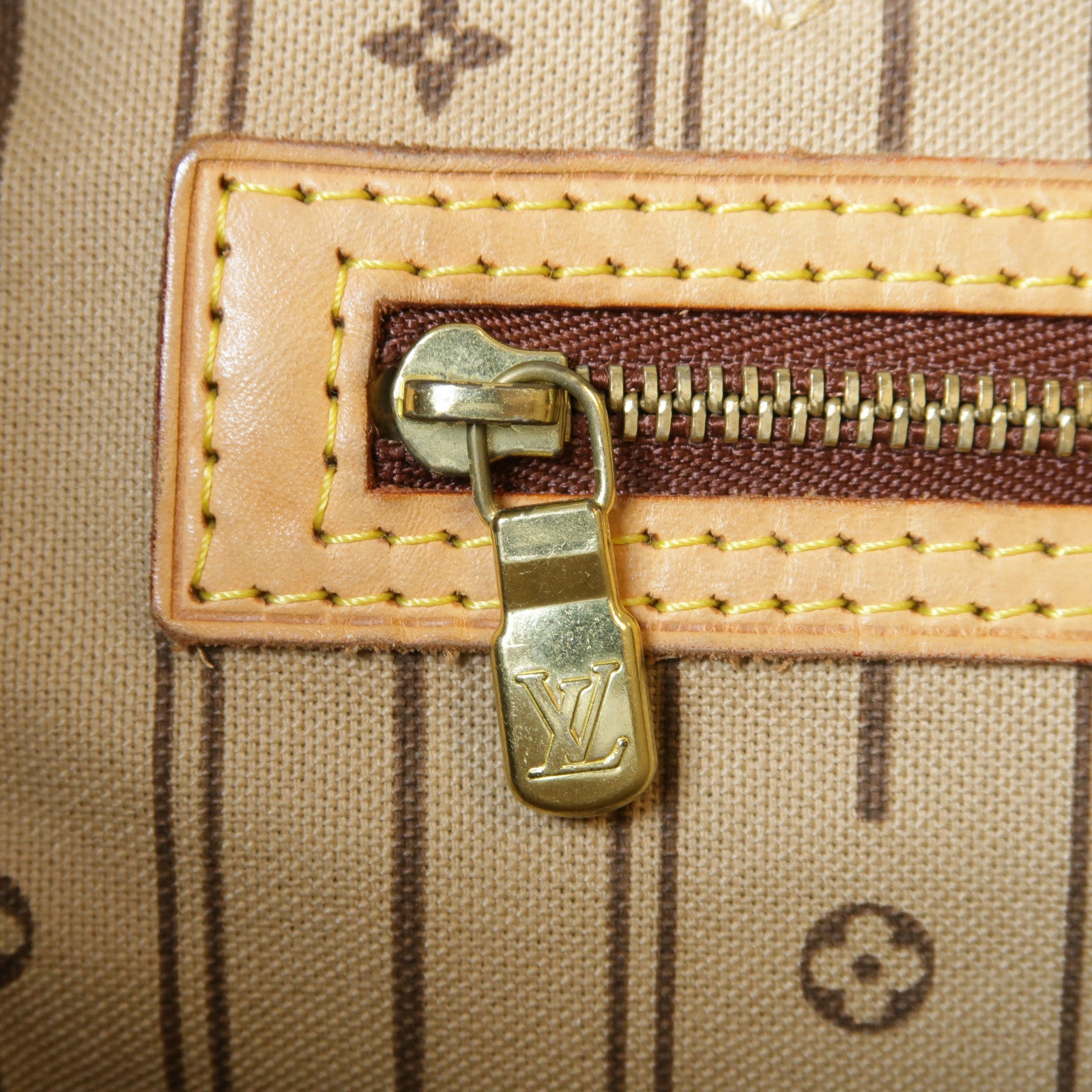 LOUIS VUITTON **【激減優惠】Monogram Neverfull GM金扣肩背袋啡色