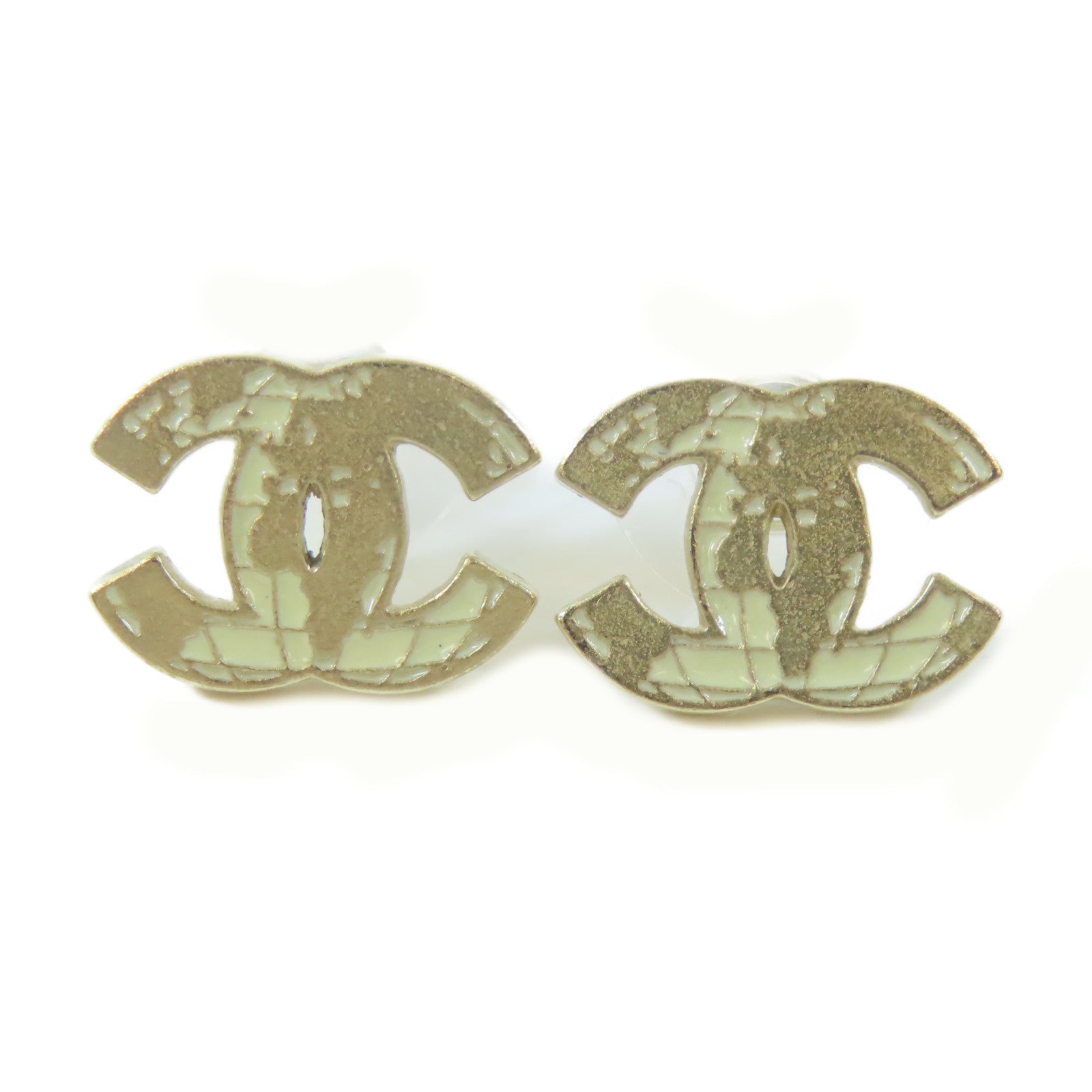 CHANEL 金屬Earrings耳環金色
