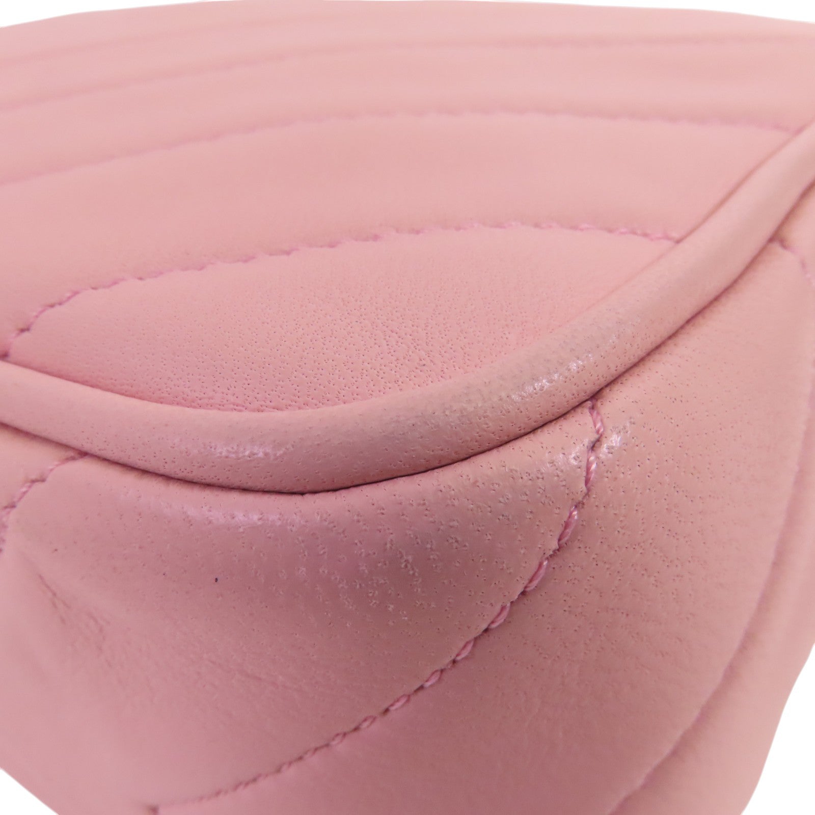 CHANEL 羊皮皮革Shoulder Bag金扣肩背袋