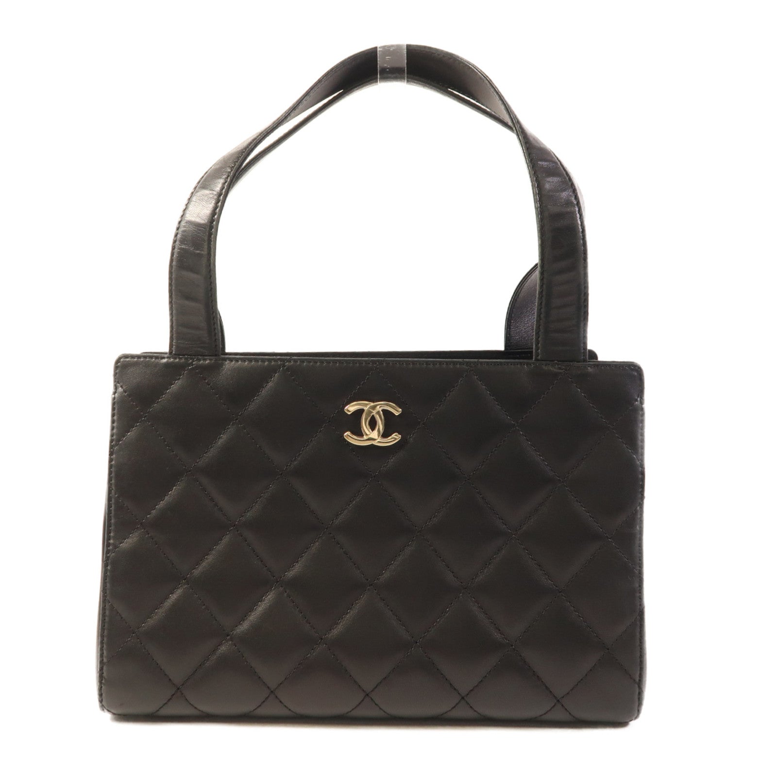 CHANEL 牛皮皮革Vintage Shoulder Bag金扣肩背袋
