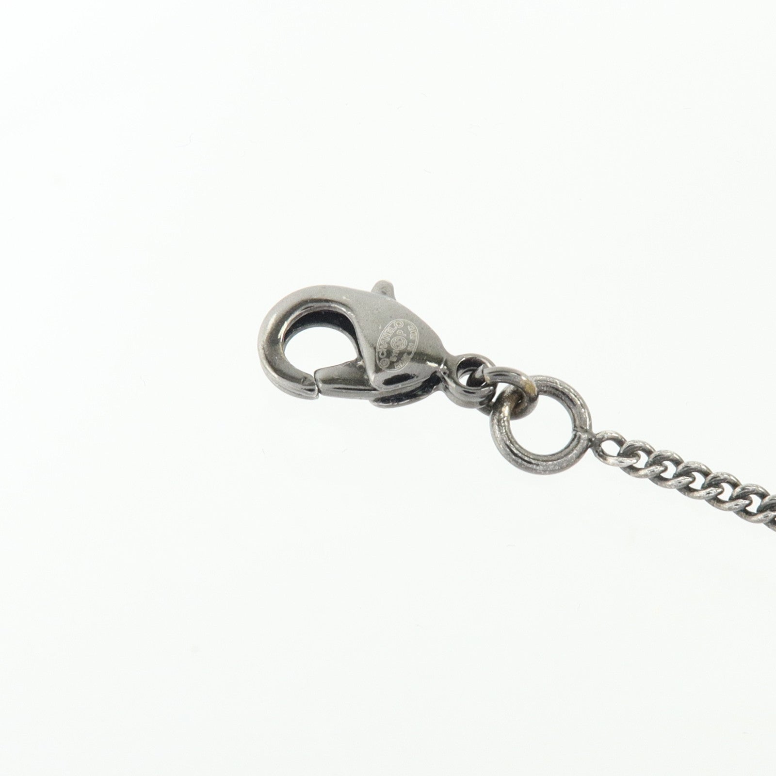 CHANEL 金屬So Black CC Pendant Necklace項鏈