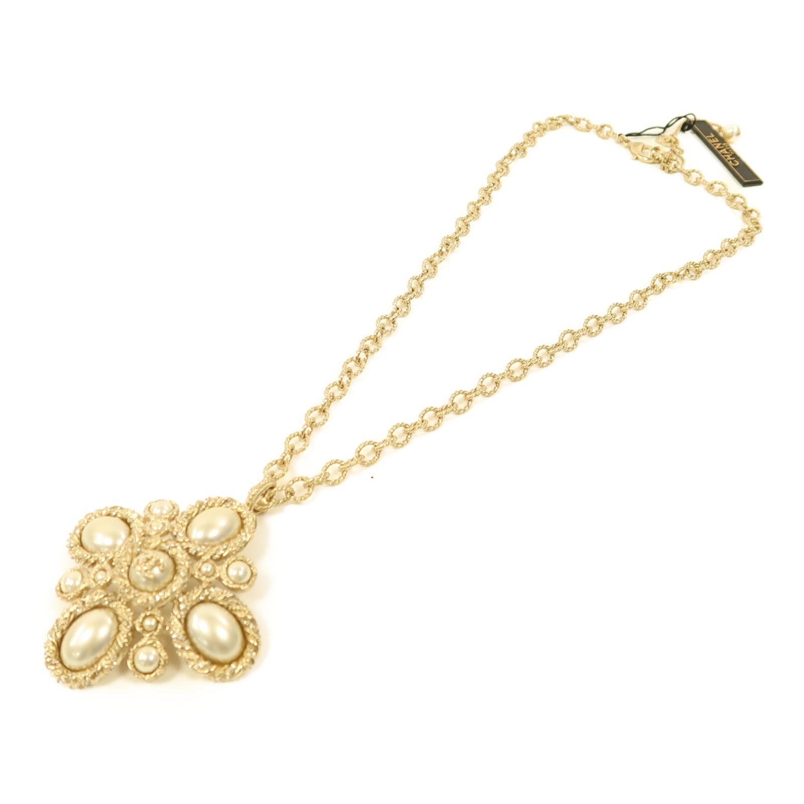 CHANEL 金屬Necklace項鏈金色