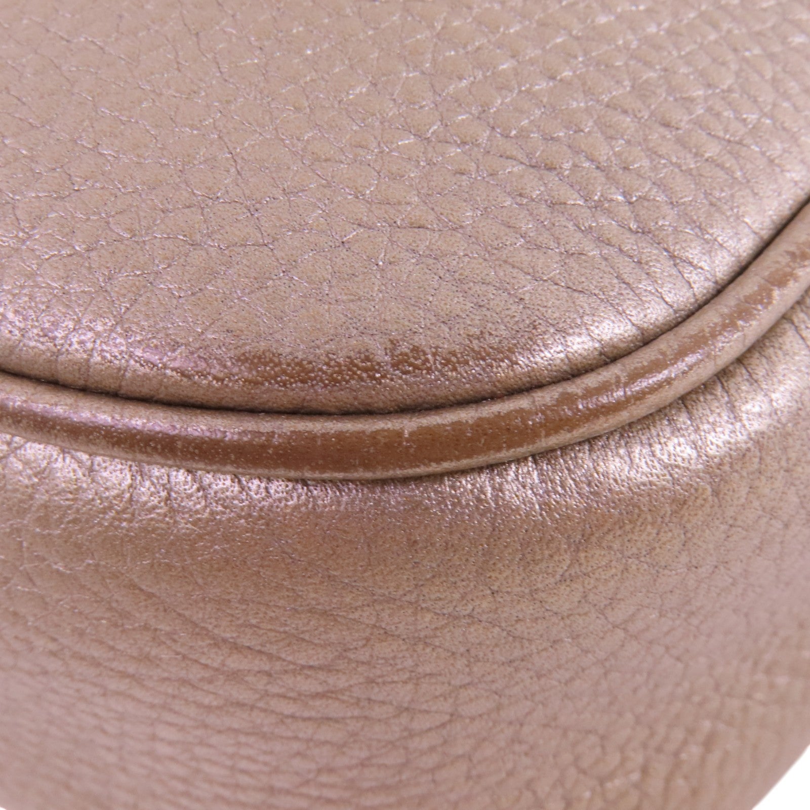 GUCCI 牛皮皮革Soho Disco金扣肩背袋