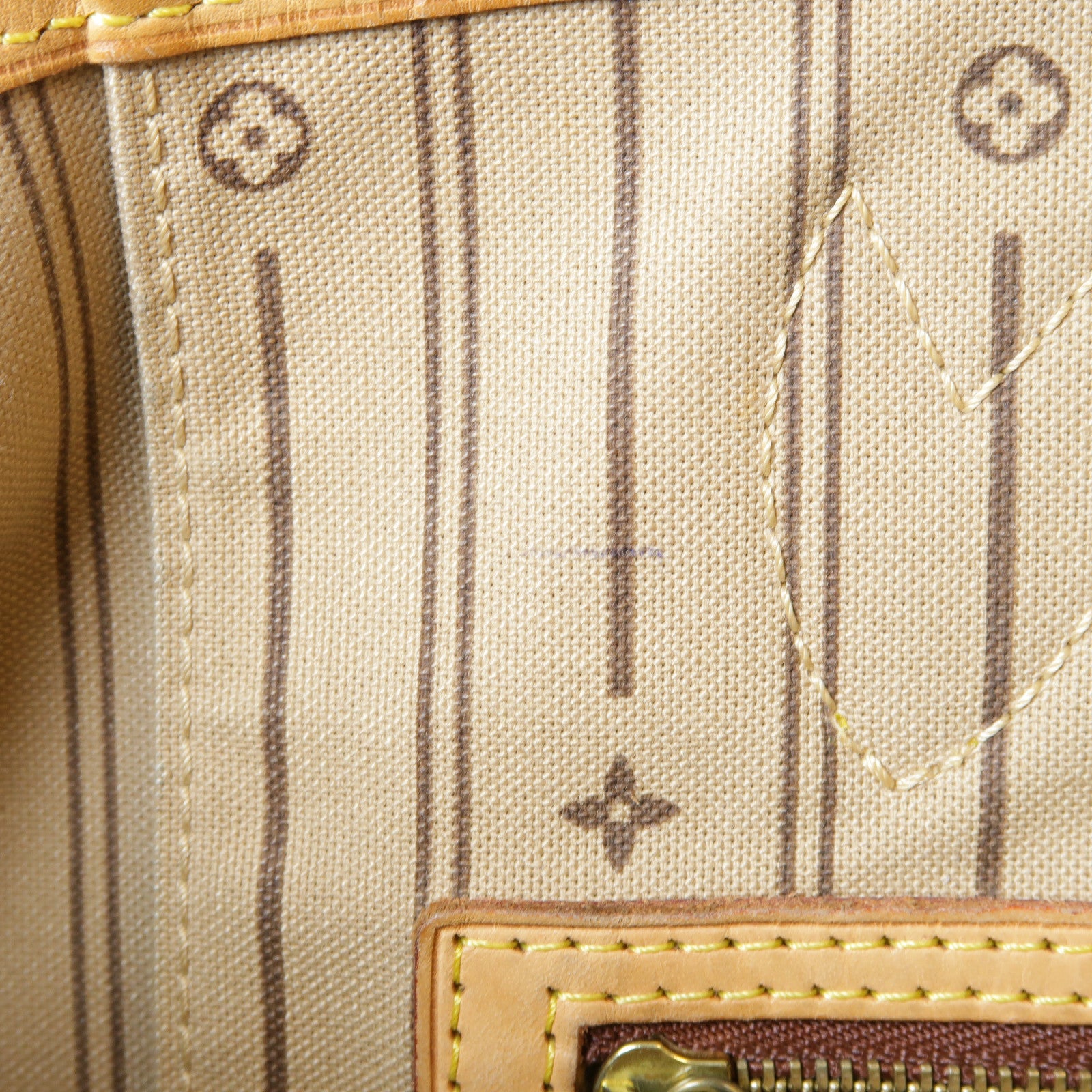 LOUIS VUITTON **【激減優惠】Monogram Neverfull GM金扣肩背袋啡色