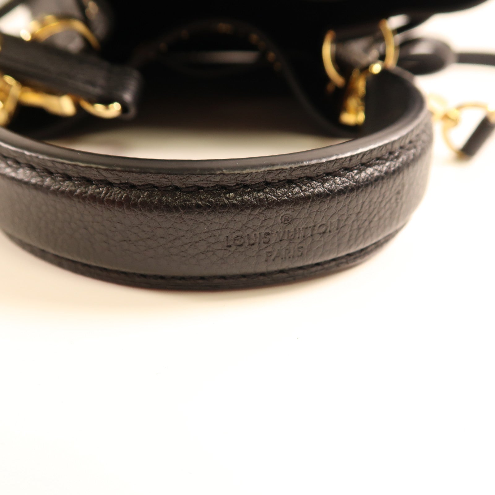 LOUIS VUITTON Monogram Empreinte Neo Noe BB金扣手挽肩背兩用袋