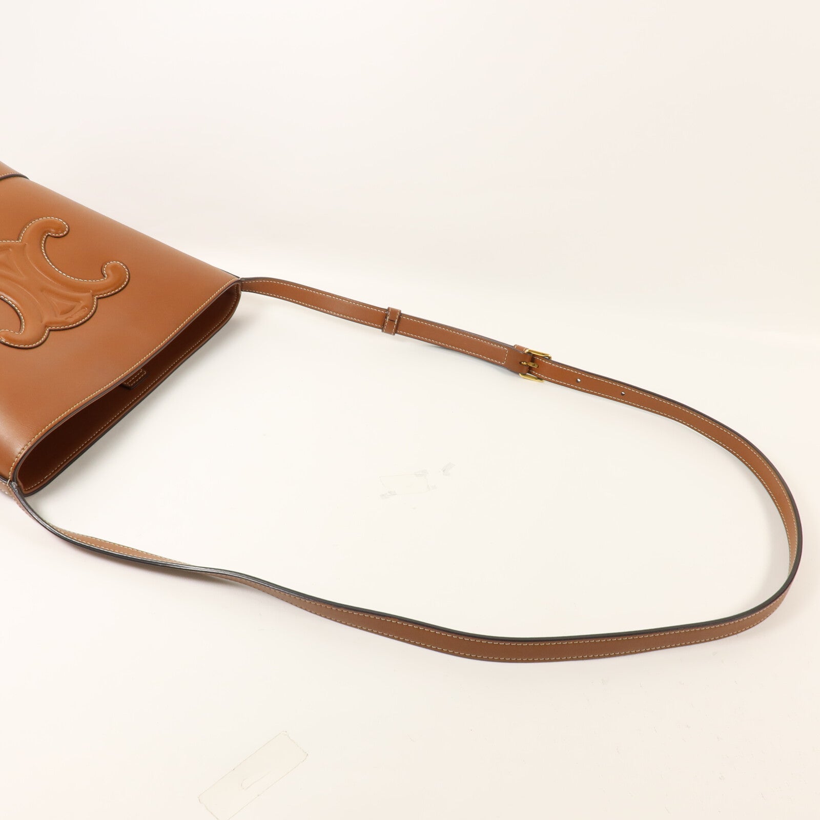 CELINE 牛皮皮革Small Bucket Cuir Triomphe肩背袋