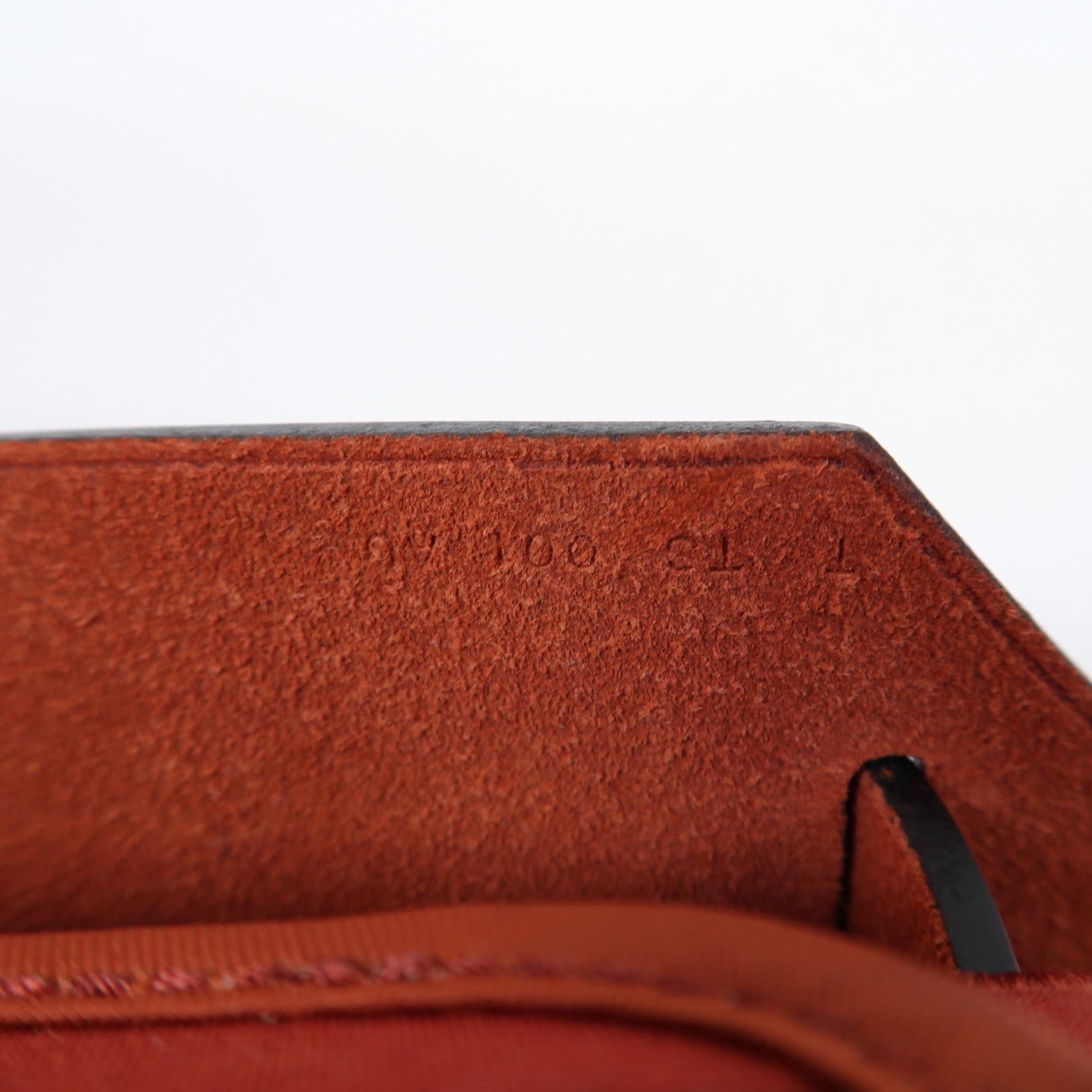 HERMES 帆布Herbag PM銀扣手挽肩背兩用袋紅色
