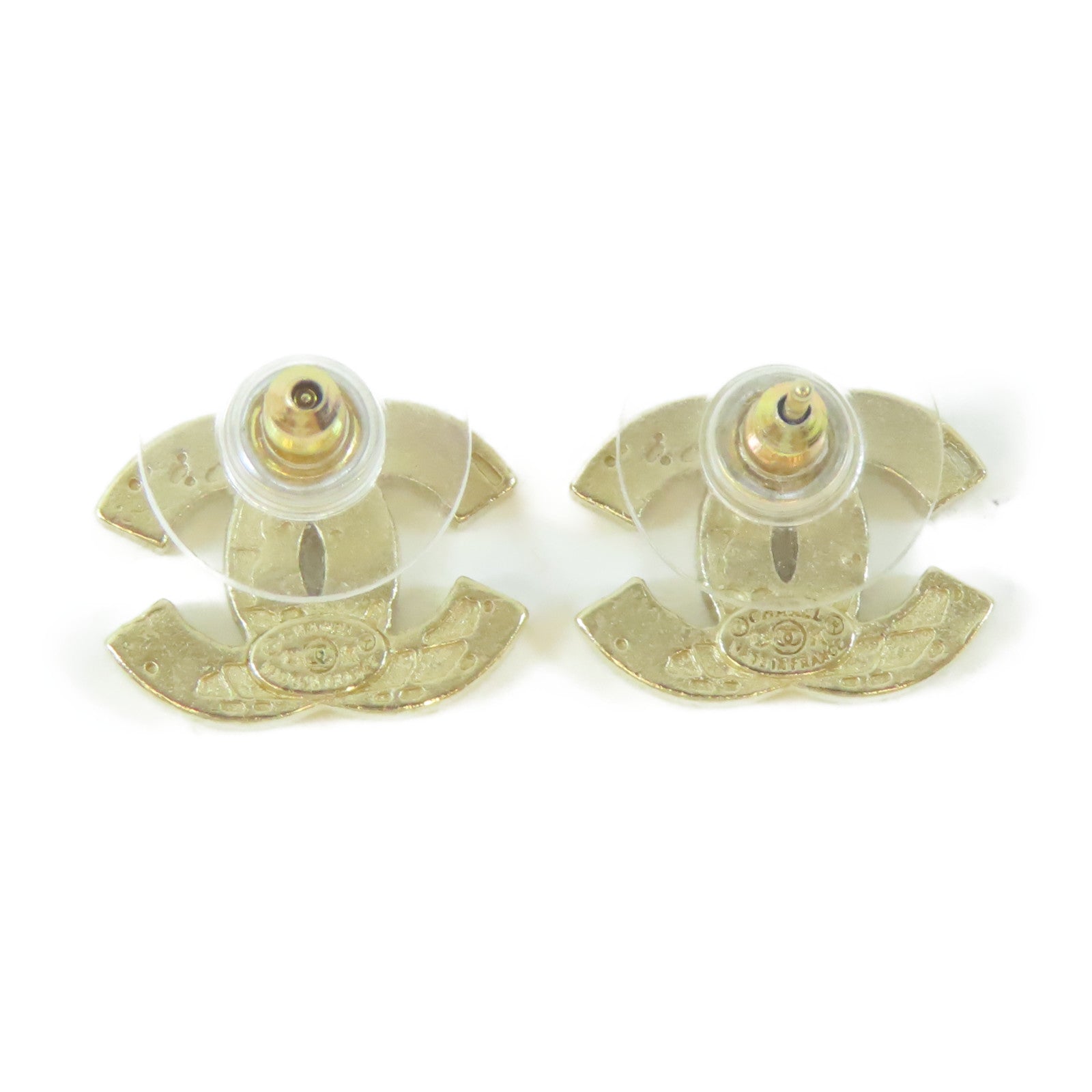 CHANEL 金屬Earrings耳環金色