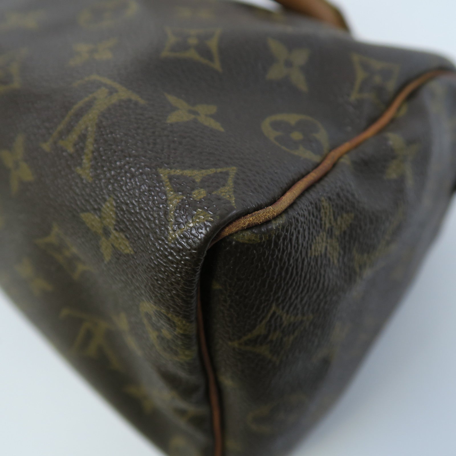 LOUIS VUITTON 【激減優惠】Monogram Speedy 25金扣手挽袋啡色