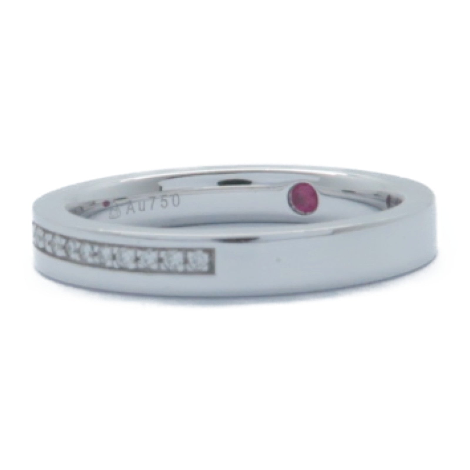 JEWELRY 【激減優惠】18K白金Diamond Ring 0.06ct鑽石戒指US#3.5