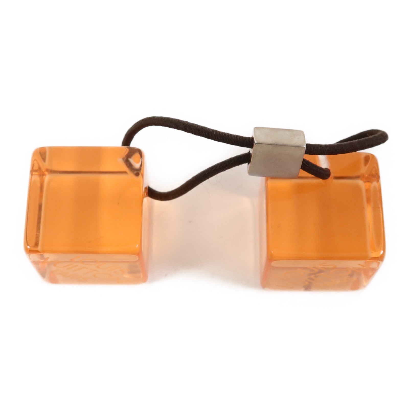 LOUIS VUITTON PVC Elastic Hair Cube頭髮橡皮筋