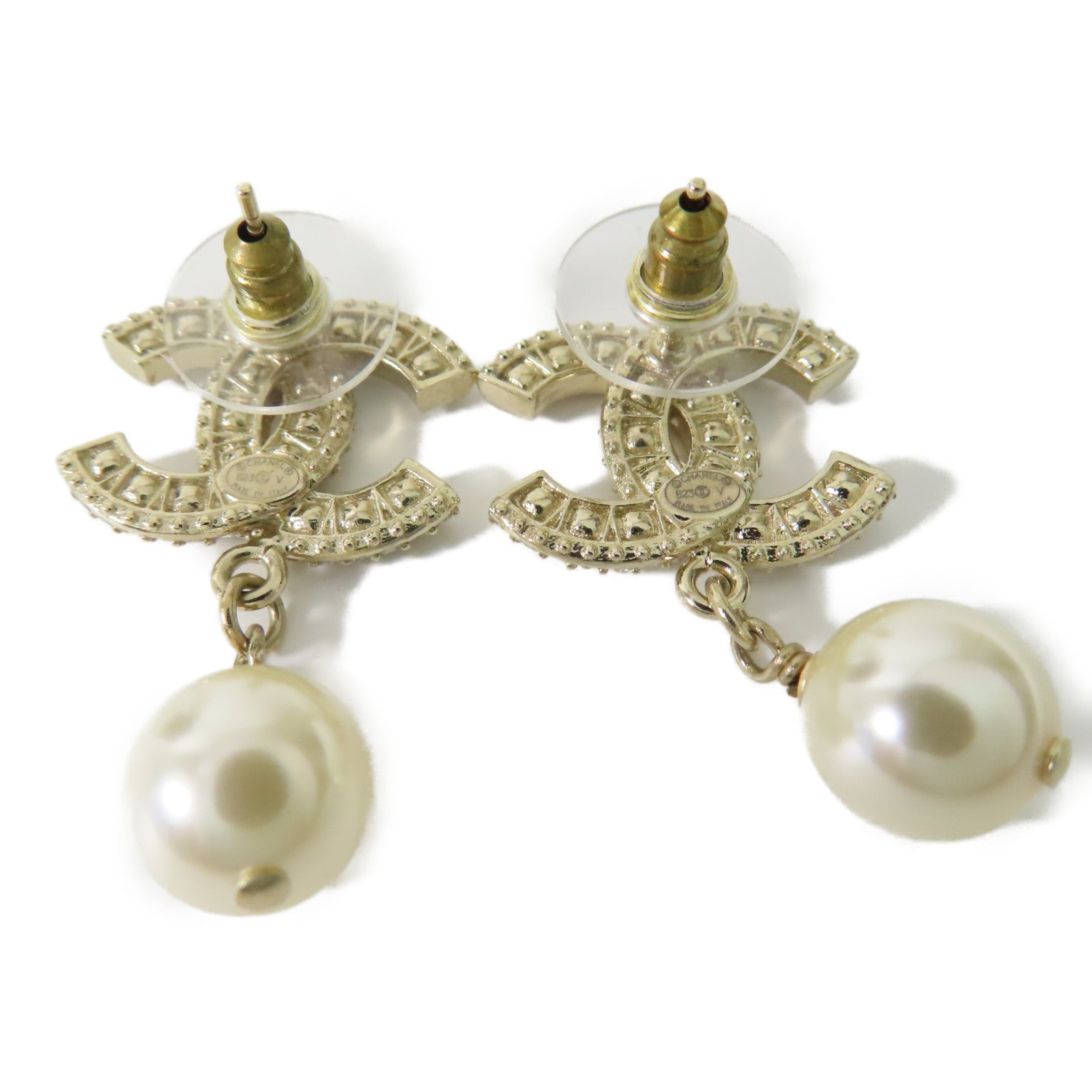 CHANEL 金屬/PVC Earrings耳環