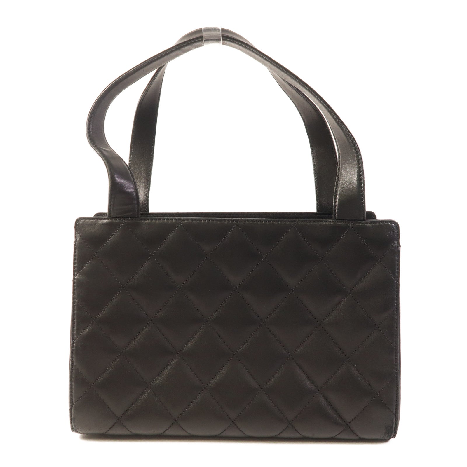CHANEL 牛皮皮革Vintage Shoulder Bag金扣肩背袋