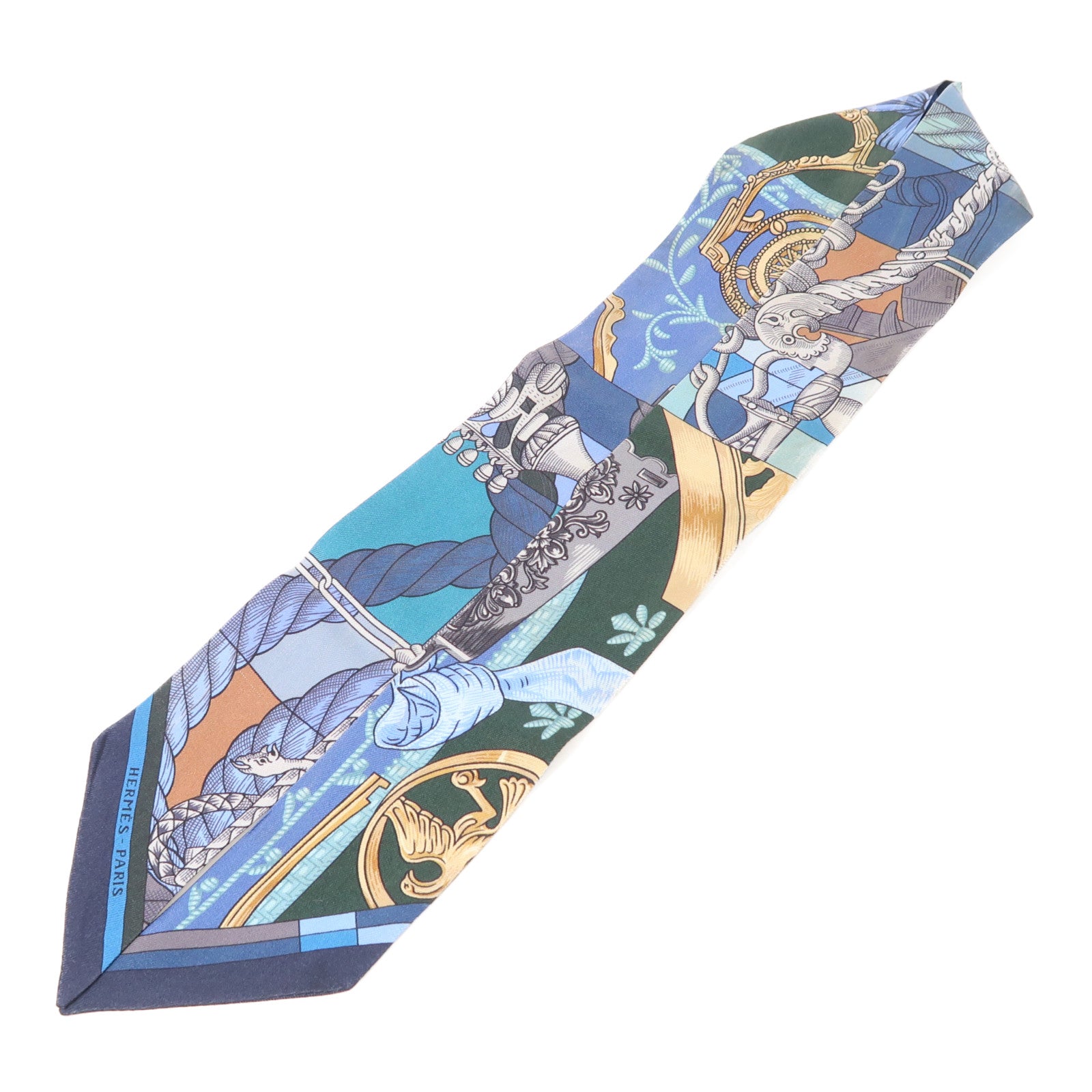 HERMES 絲質Twilly絲巾