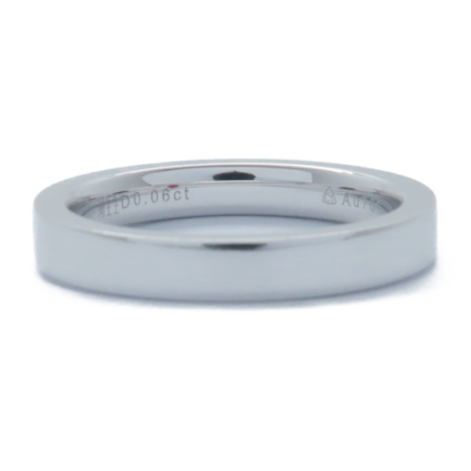 JEWELRY 【激減優惠】18K白金Diamond Ring 0.06ct鑽石戒指US#3.5
