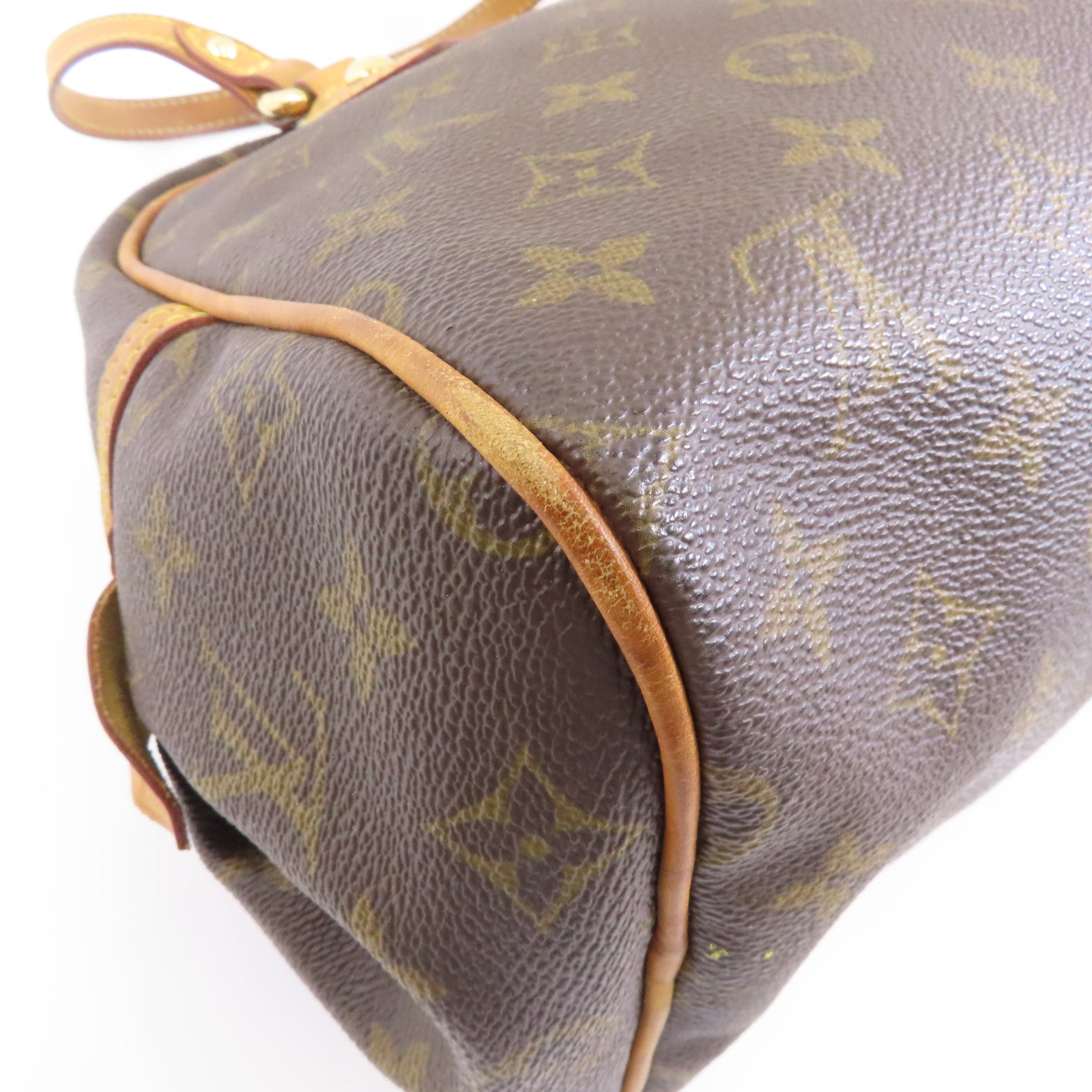 LOUIS VUITTON 【激減優惠】Monogram Montorgueil PM金扣肩背袋啡色