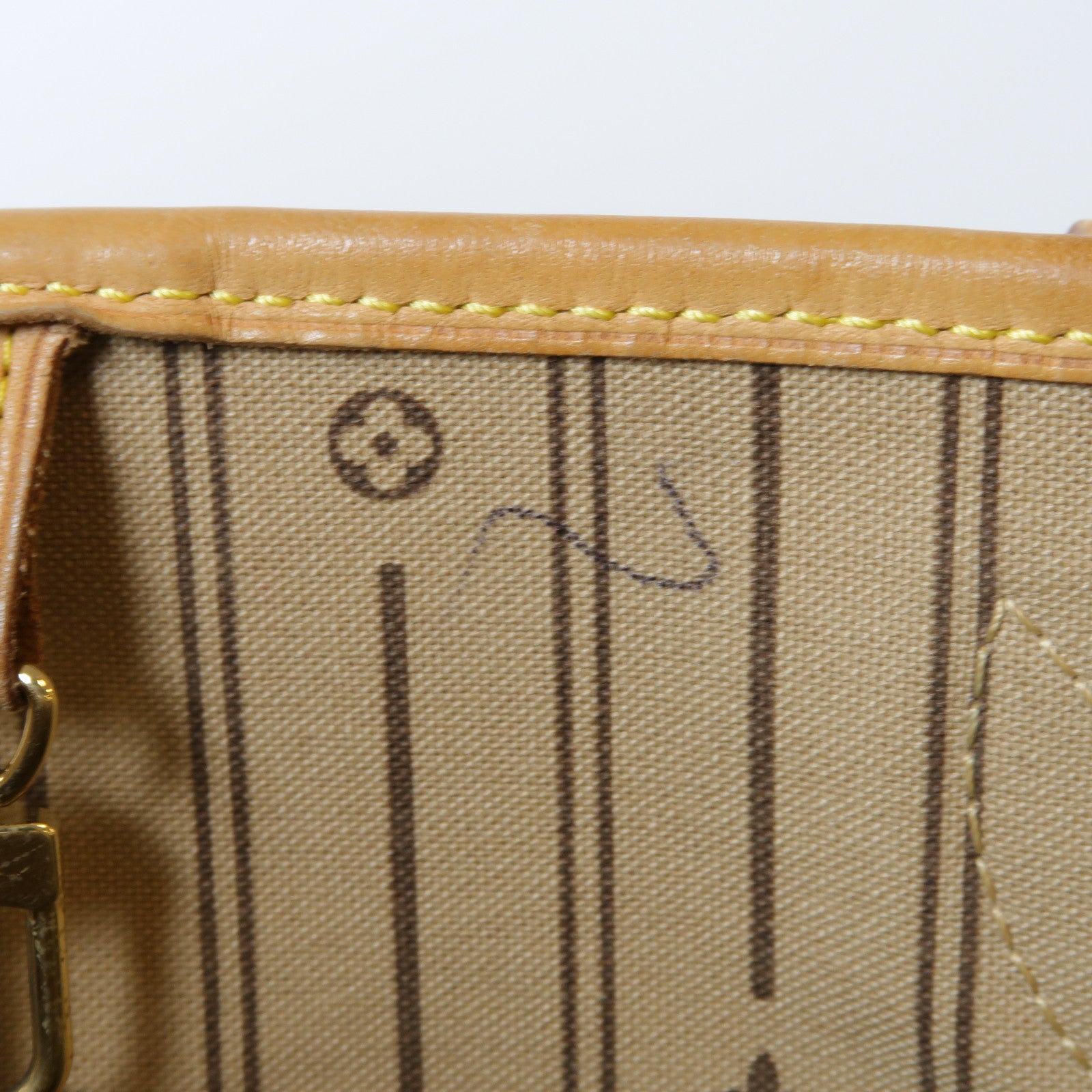 LOUIS VUITTON **【激減優惠】Monogram Neverfull GM金扣肩背袋啡色