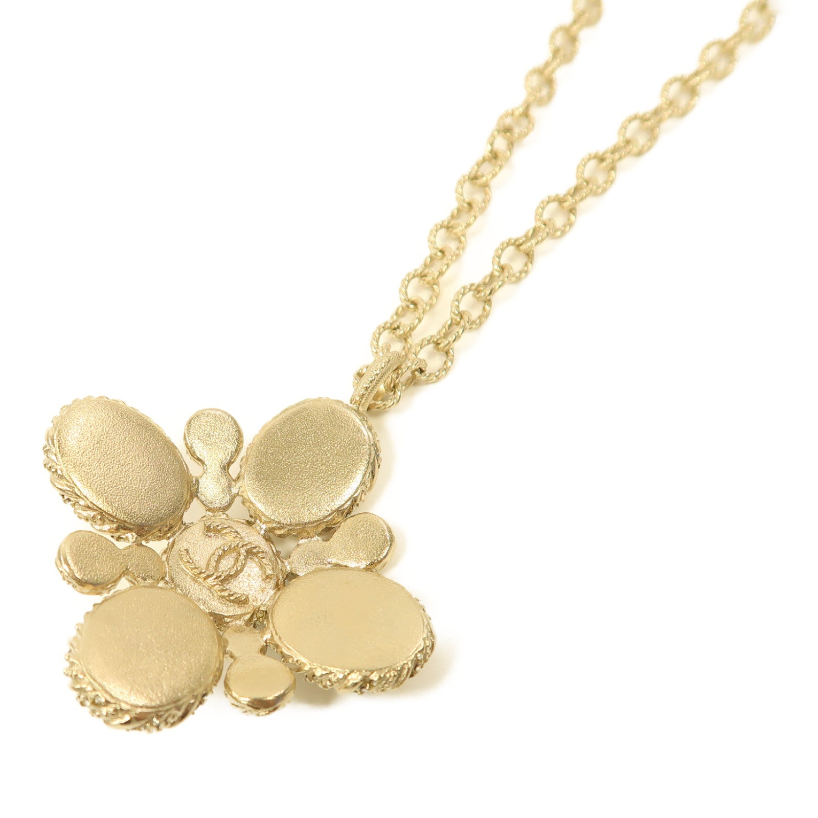 CHANEL 金屬Necklace項鏈金色