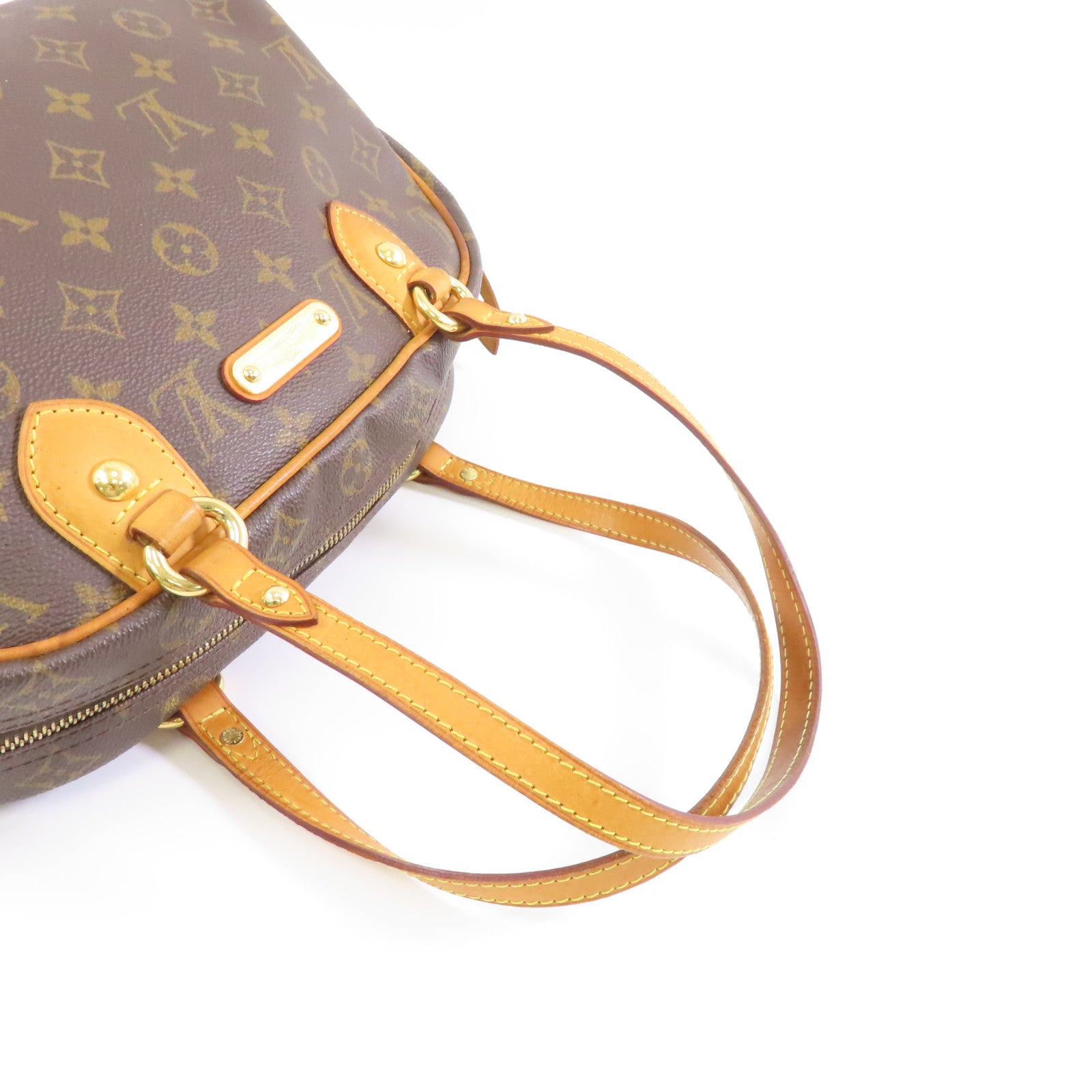 LOUIS VUITTON 【激減優惠】Monogram Montorgueil PM金扣肩背袋啡色