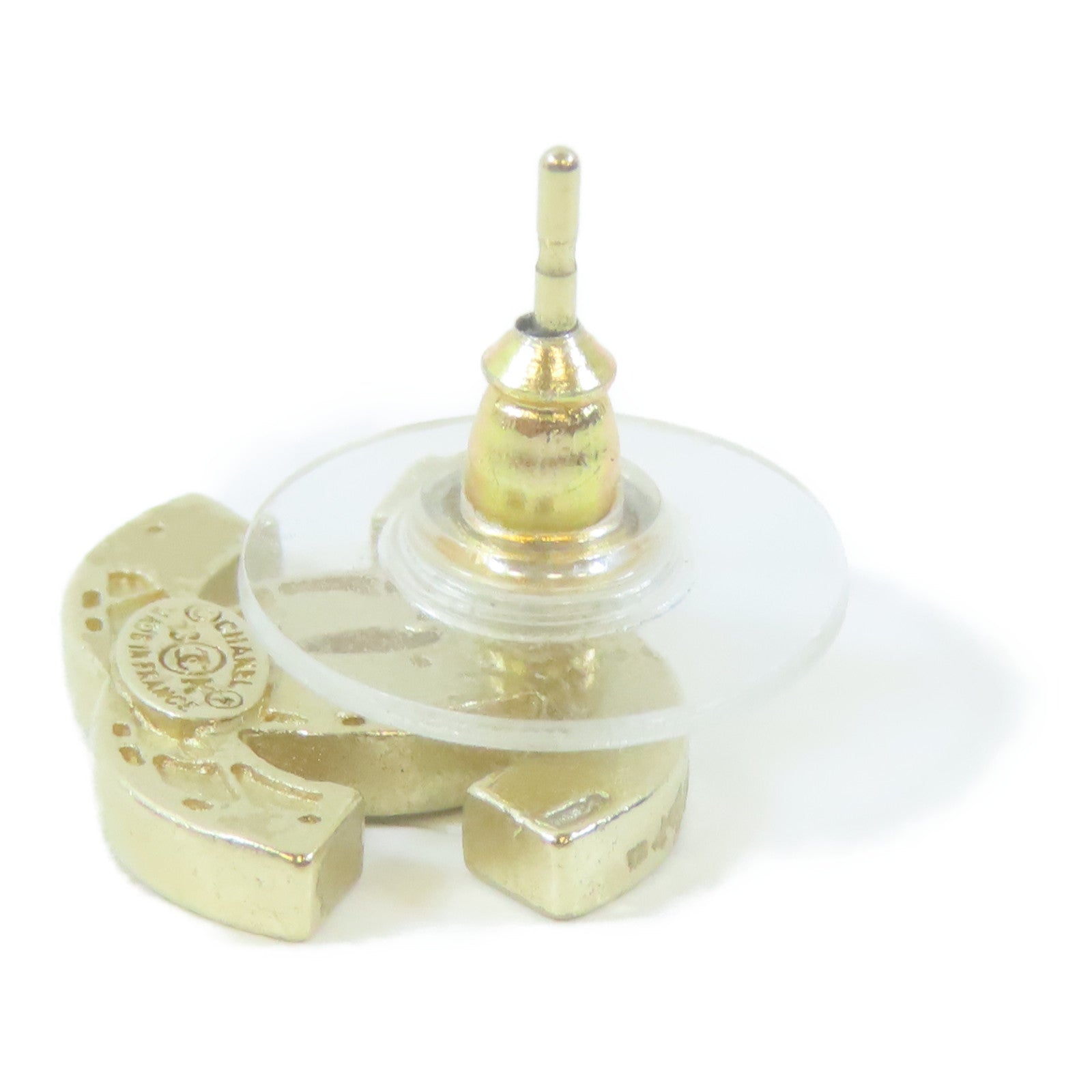 CHANEL 金屬Earrings耳環金色