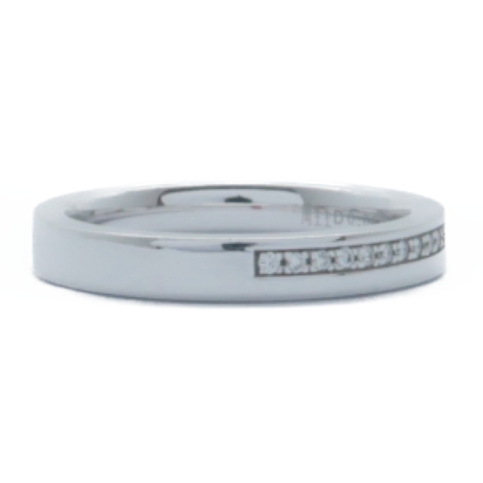 JEWELRY 【激減優惠】18K白金Diamond Ring 0.06ct鑽石戒指US#3.5