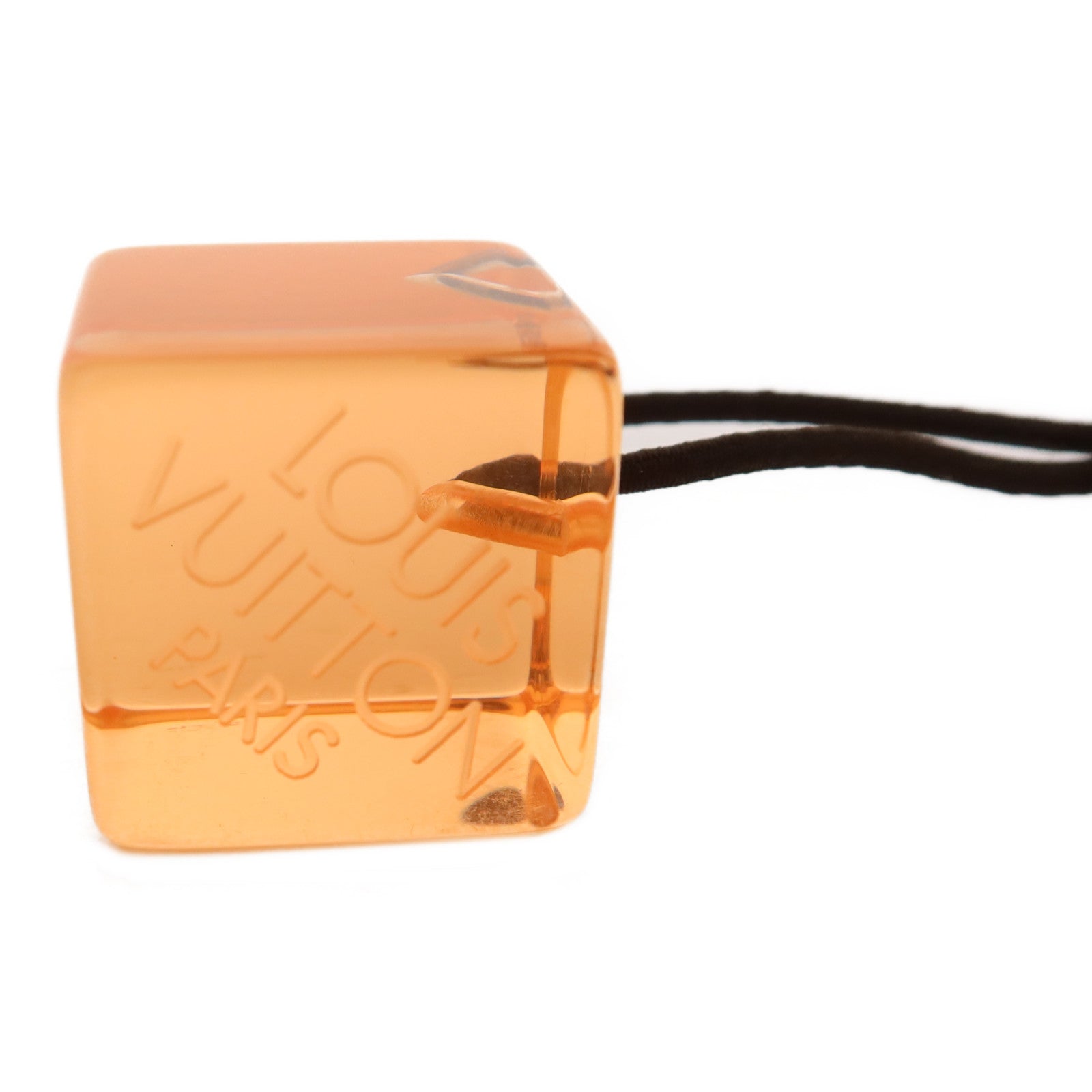 LOUIS VUITTON PVC Elastic Hair Cube頭髮橡皮筋
