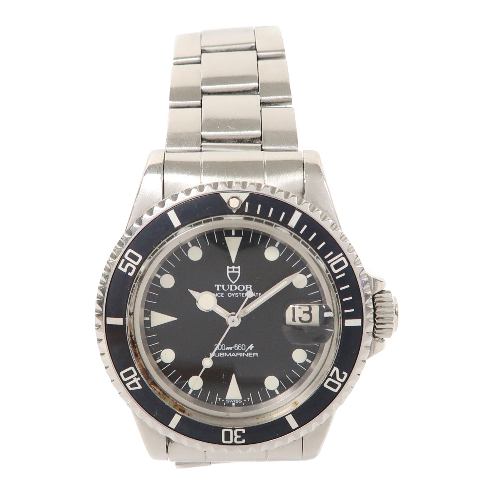 TUDOR Submariner不鏽鋼自動機芯手錶黑色