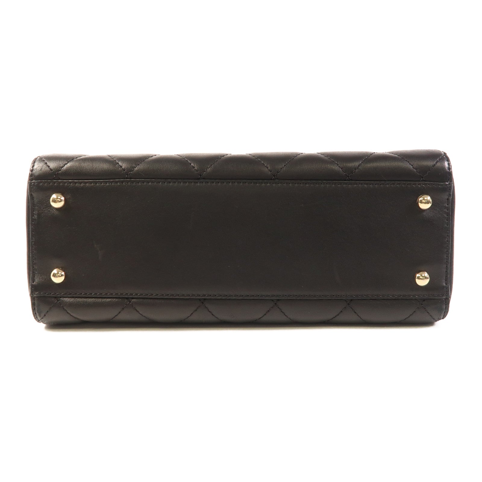 CHANEL 牛皮皮革Vintage Shoulder Bag金扣肩背袋