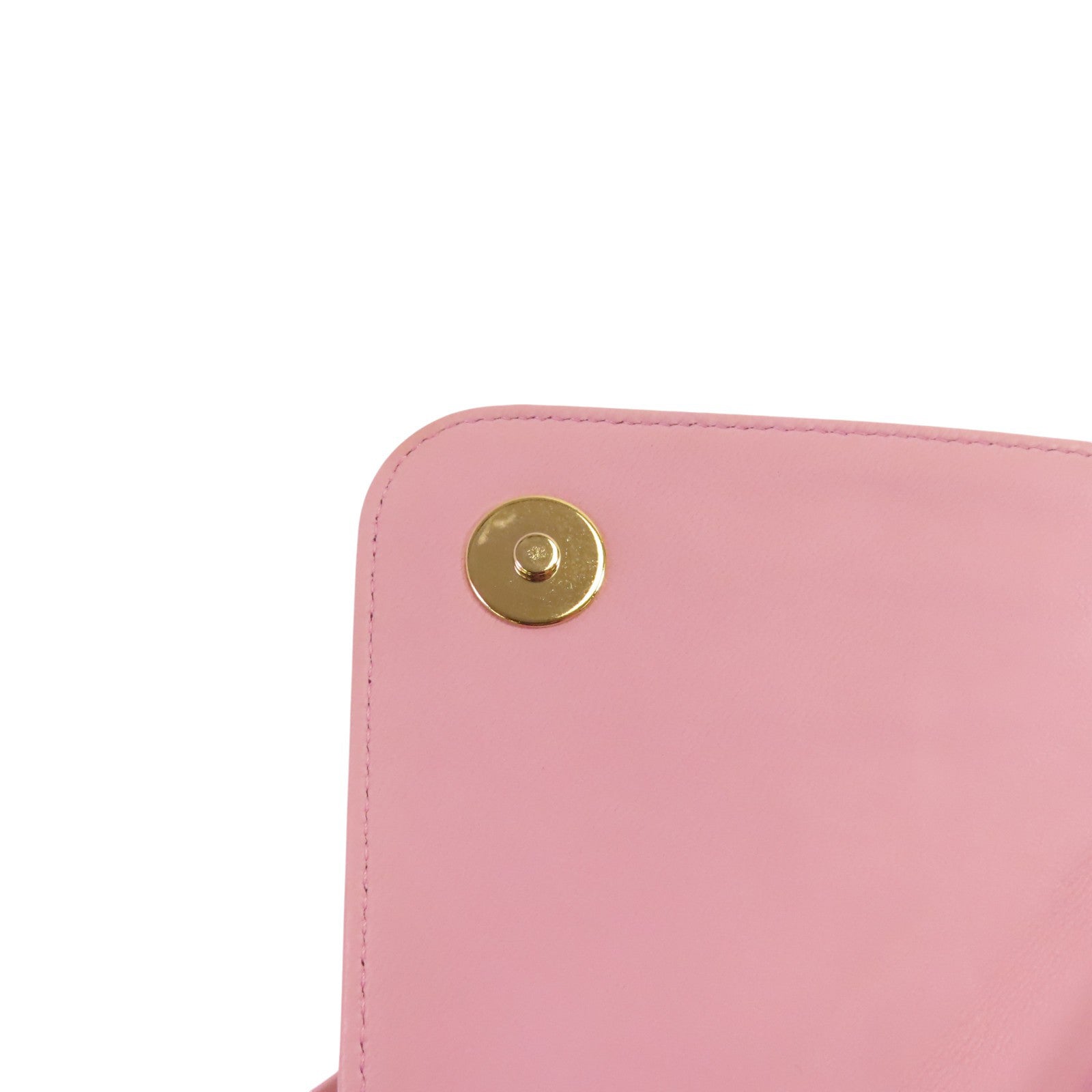 CHANEL 羊皮皮革Shoulder Bag金扣肩背袋