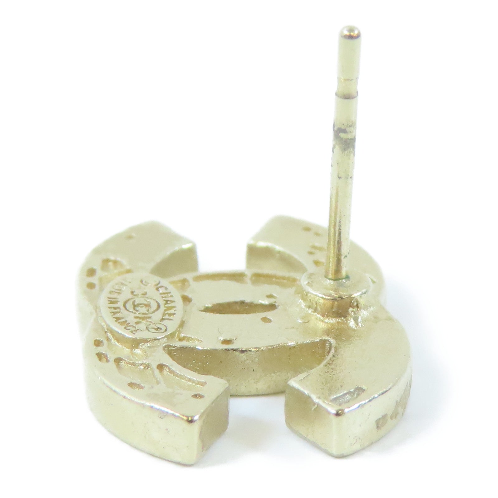 CHANEL 金屬Earrings耳環金色